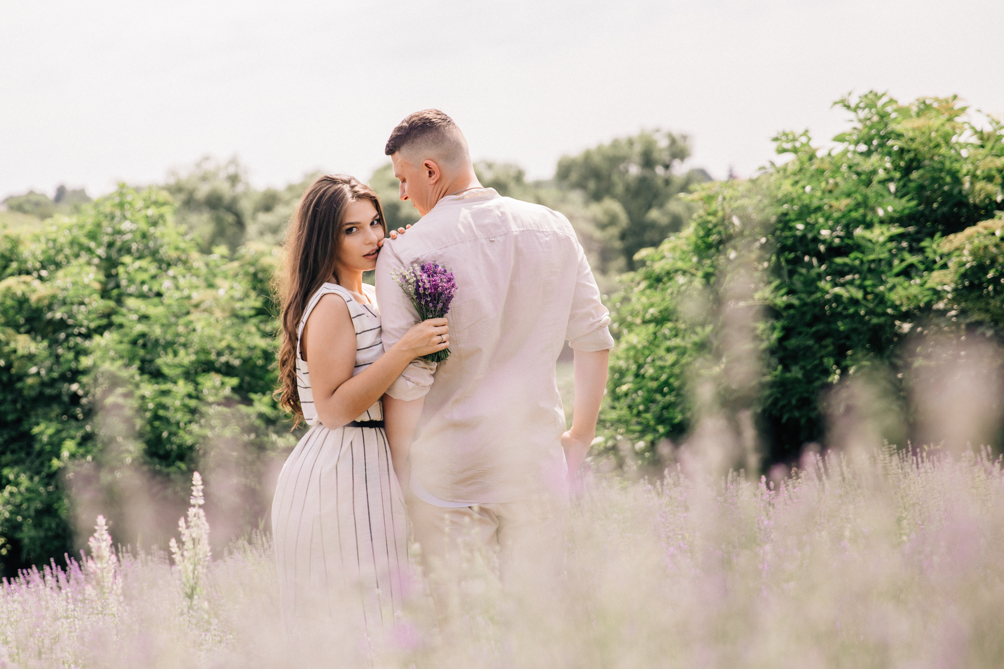 Лавандовая история Насти и Андрея. Фотограф Анастасия Шемет