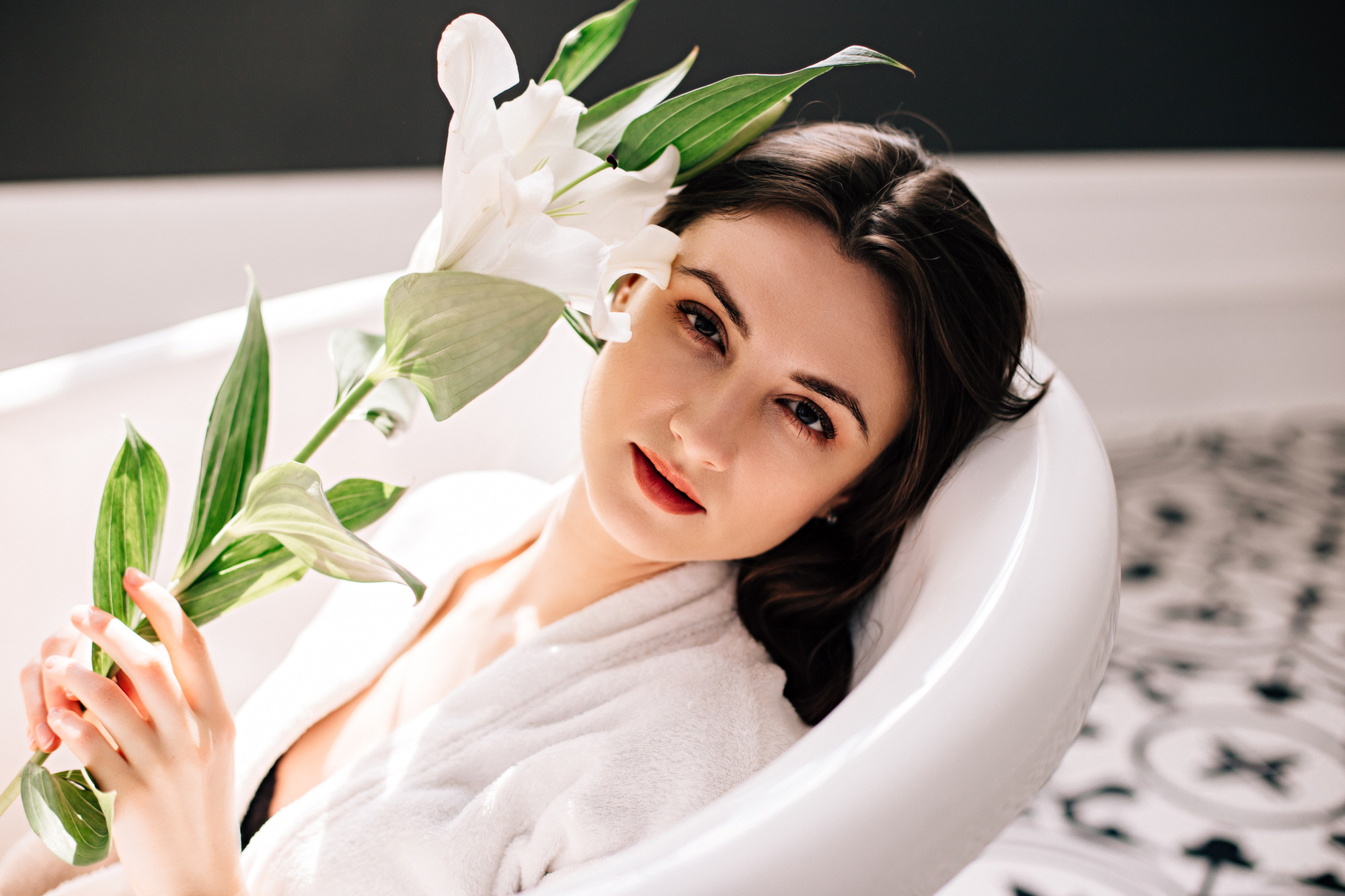 Наташа — во мне цветут лилии. Фотограф Анастасия Шемет