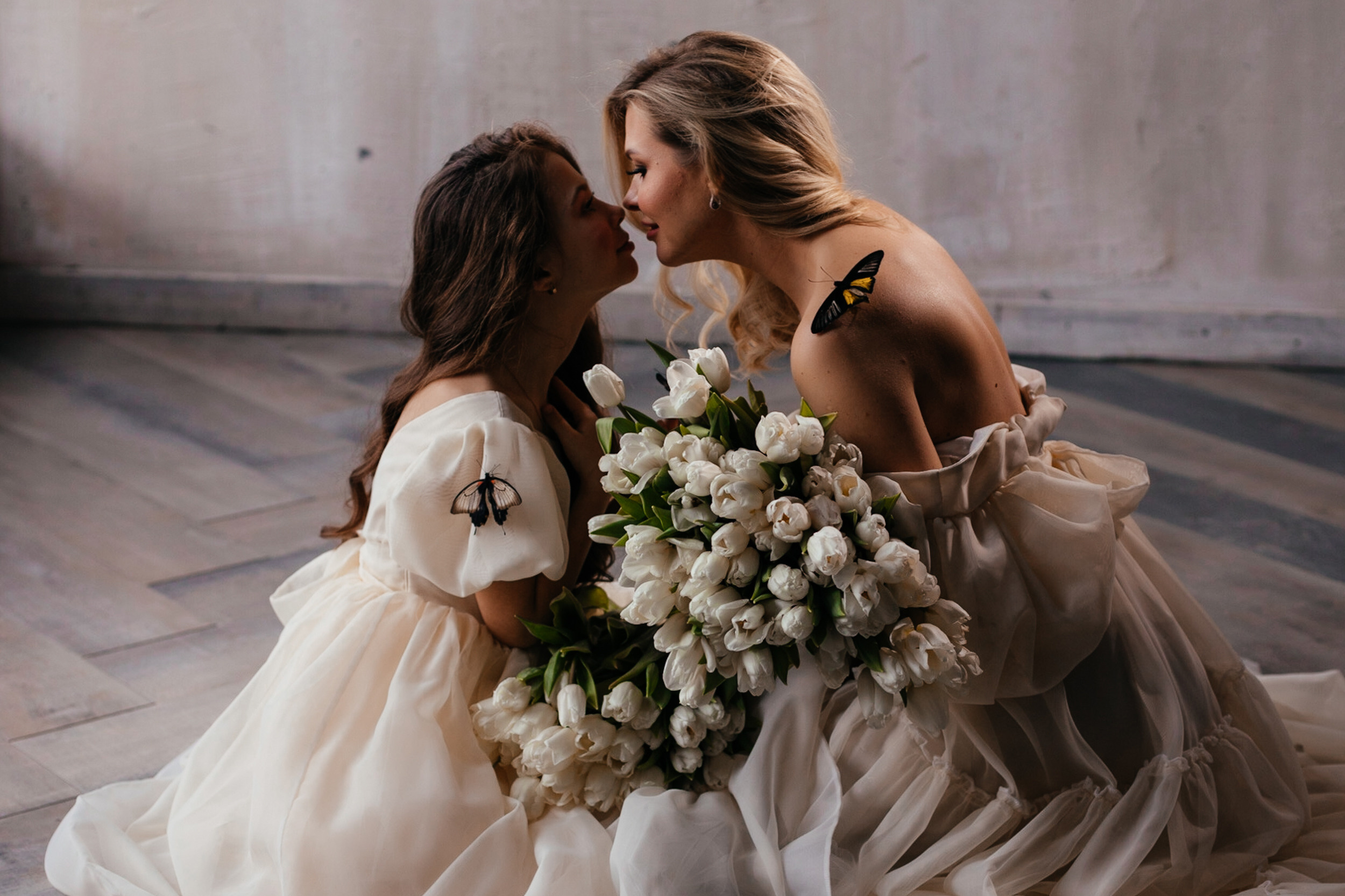 Марина и Лиза. Фотограф Анастасия Шемет