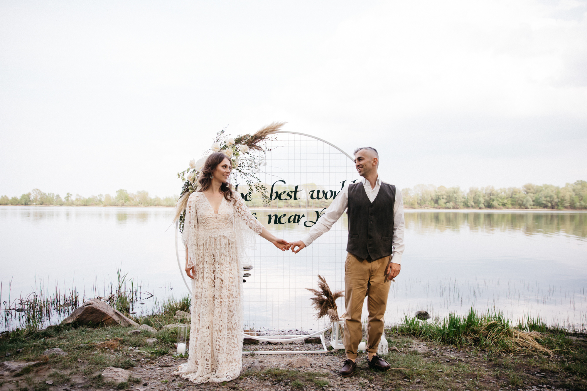 Рома и Оля — Boho wedding. Фотограф Анастасия Шемет