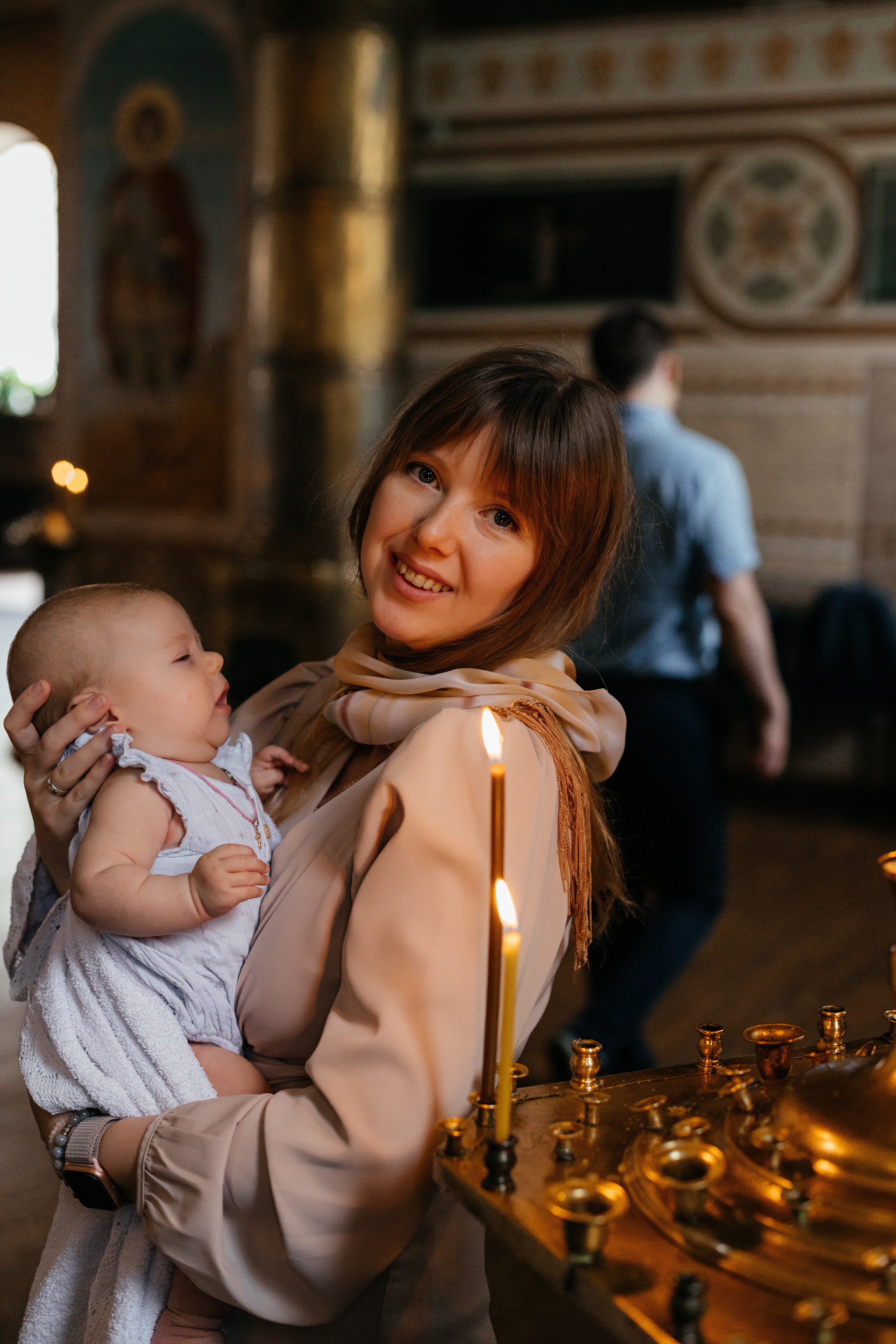 Хрещення Олівії. Фотограф Анастасия Шемет