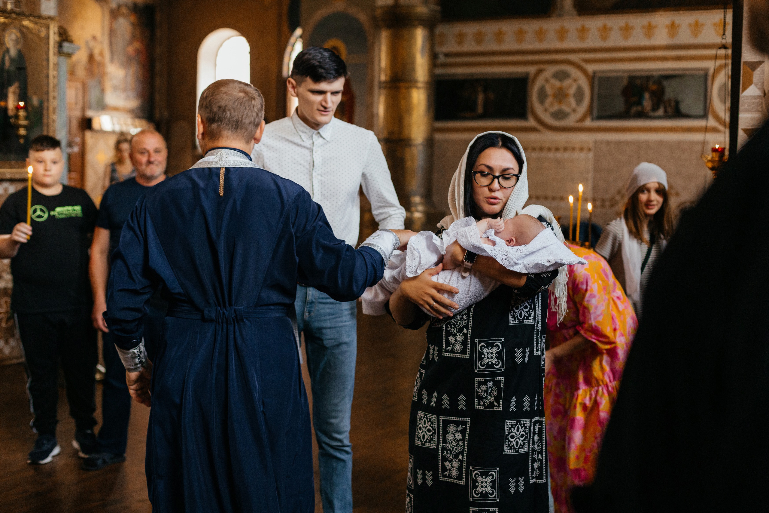 Хрещення Олівії. Фотограф Анастасия Шемет