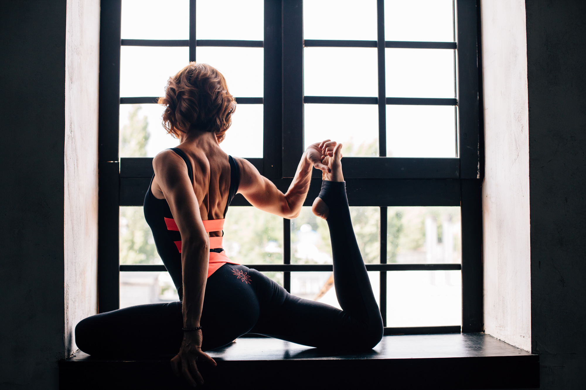 Йога портреты для Ксении. Фотограф Анастасия Шемет