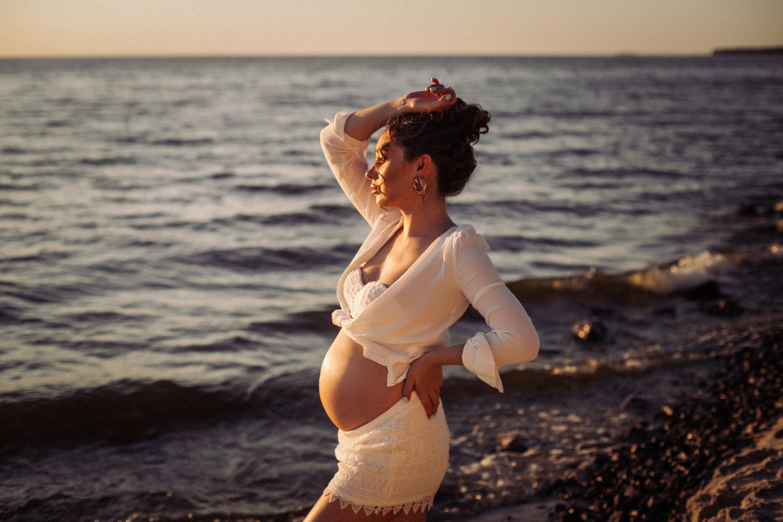 Summer pregnancy for Kris. Фотограф Анастасия Шемет