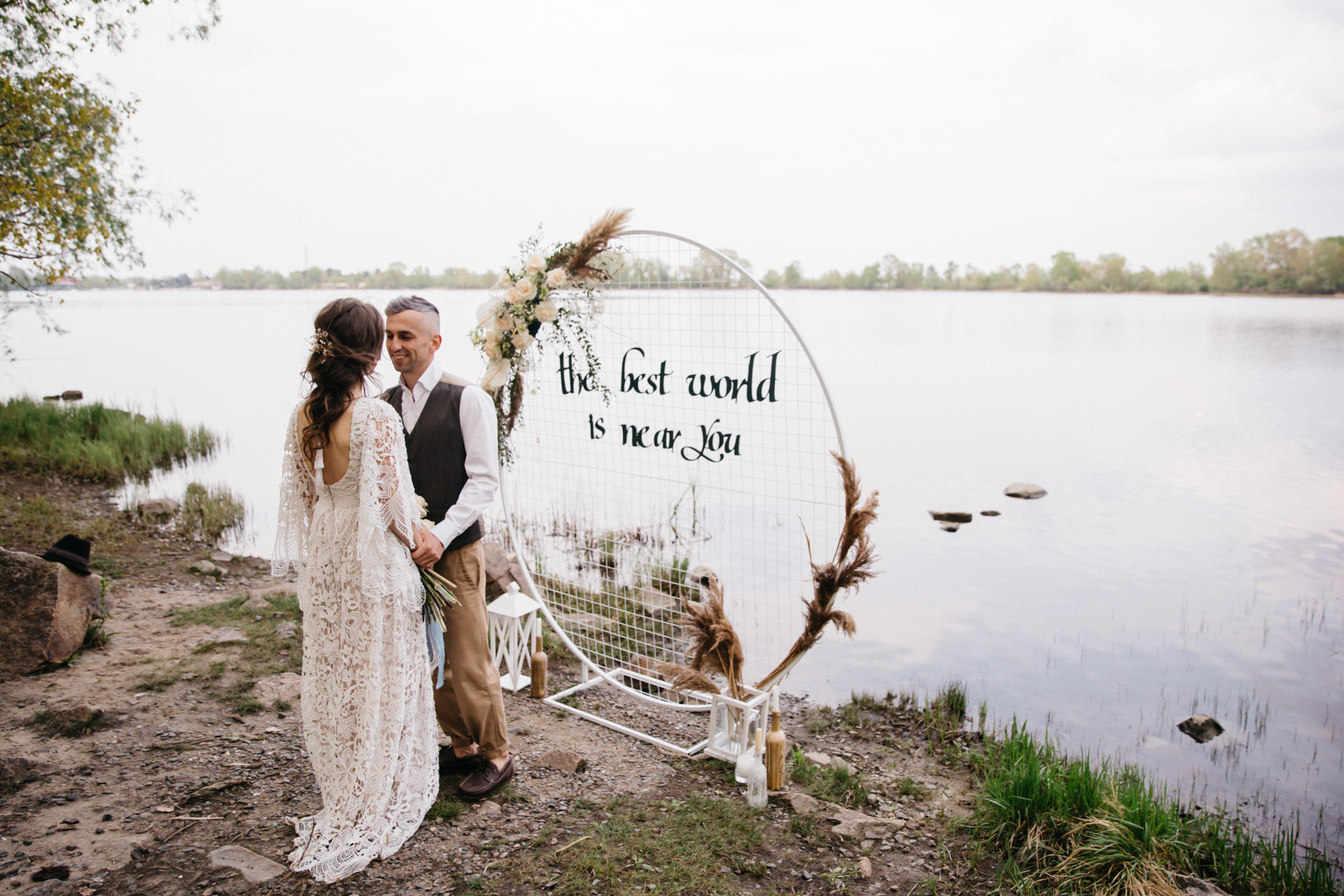 Рома и Оля — Boho wedding. Фотограф Анастасия Шемет