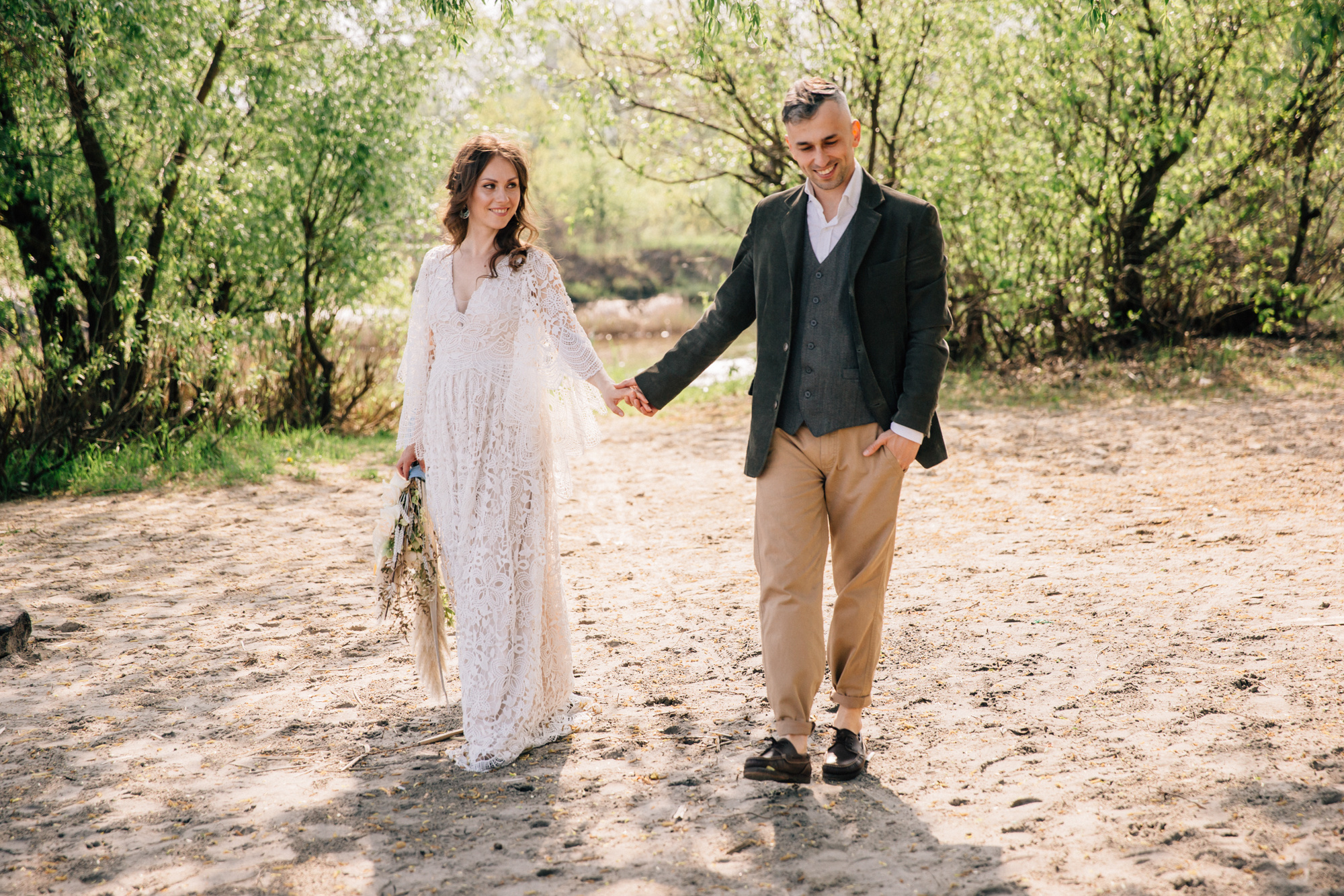 Рома и Оля — Boho wedding. Фотограф Анастасия Шемет