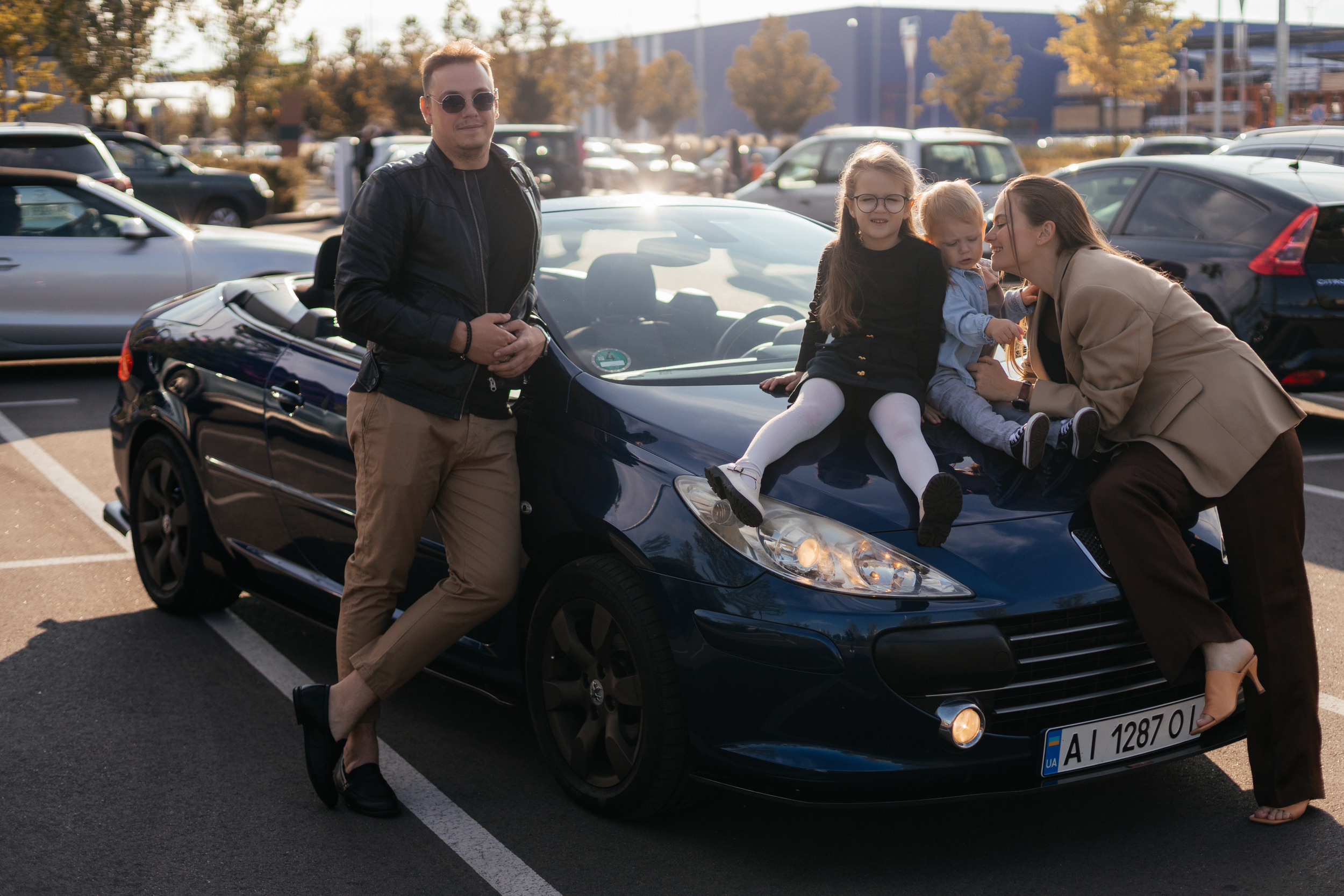 Настя, Дима, Кира, Лев. Фотограф Анастасия Шемет