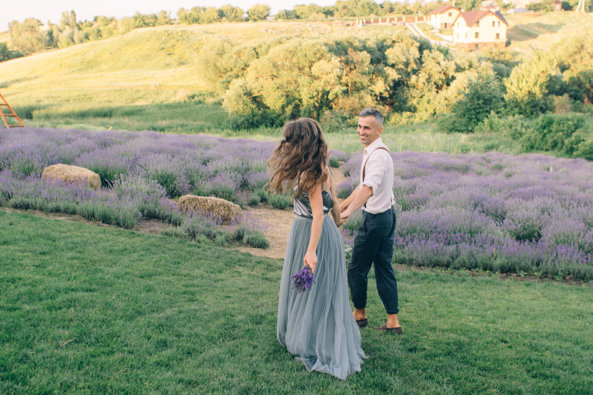 Любовь цвета лаванда — Рома и Оля. Фотограф Анастасия Шемет