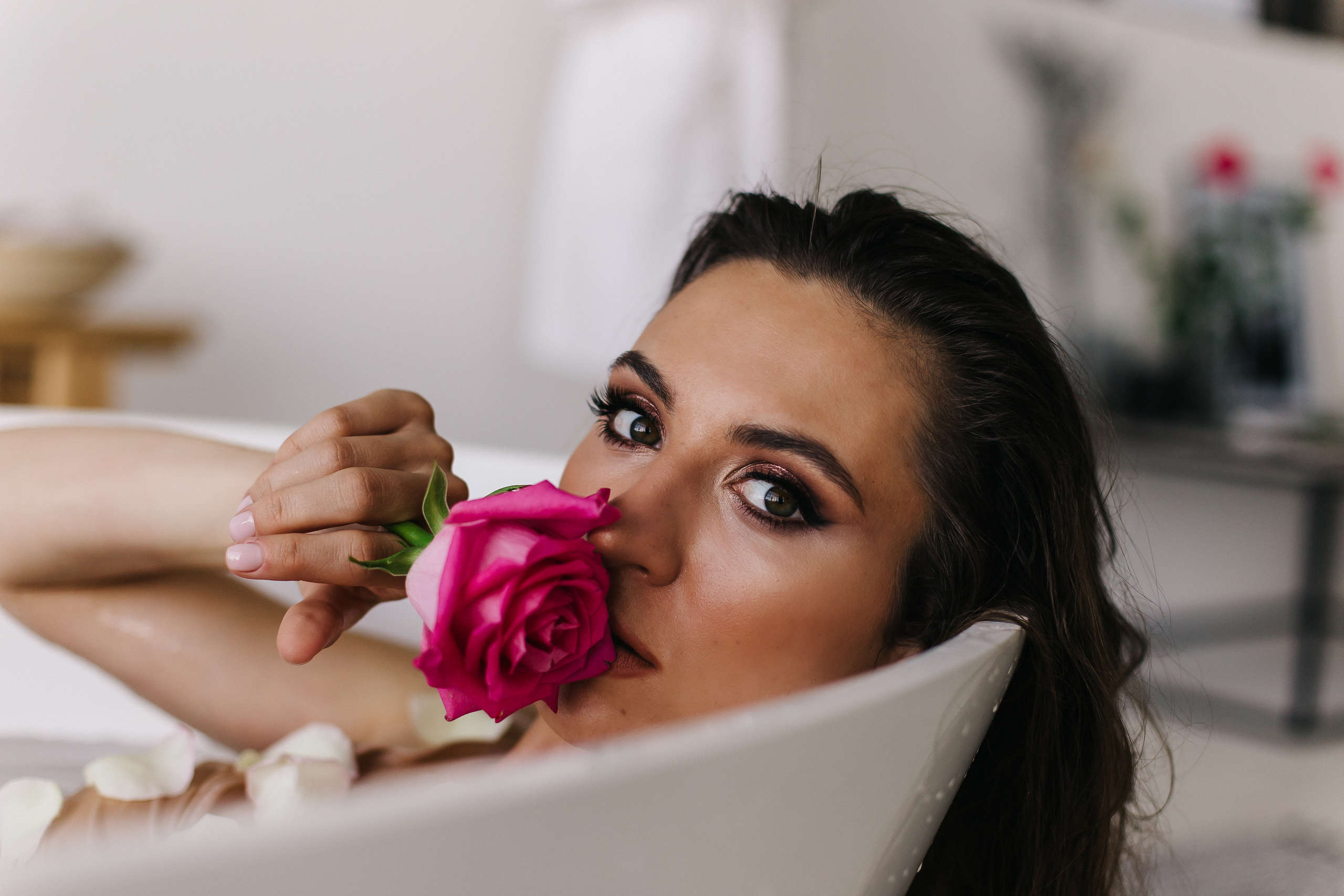 Girl in the bath. Фотограф Анастасия Шемет