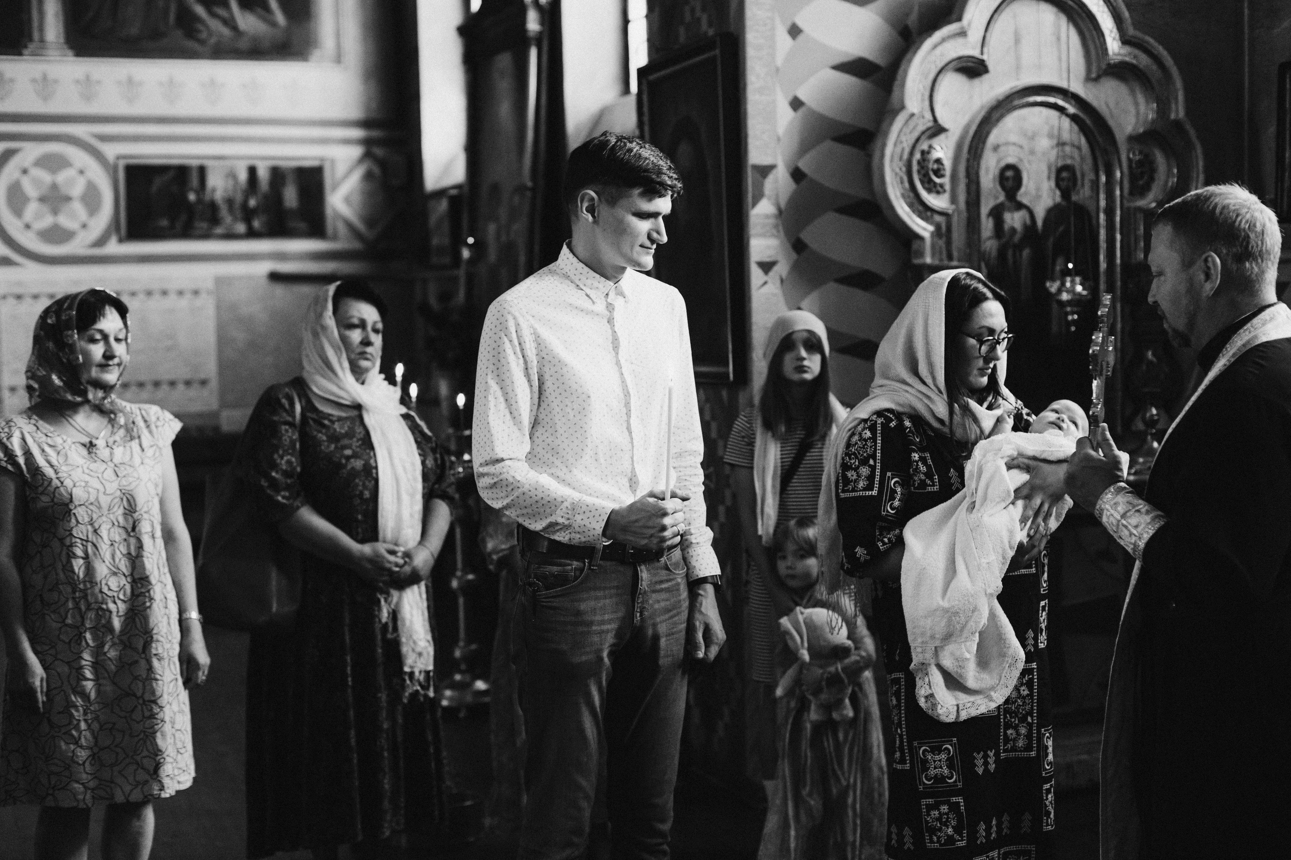 Хрещення Олівії. Фотограф Анастасия Шемет