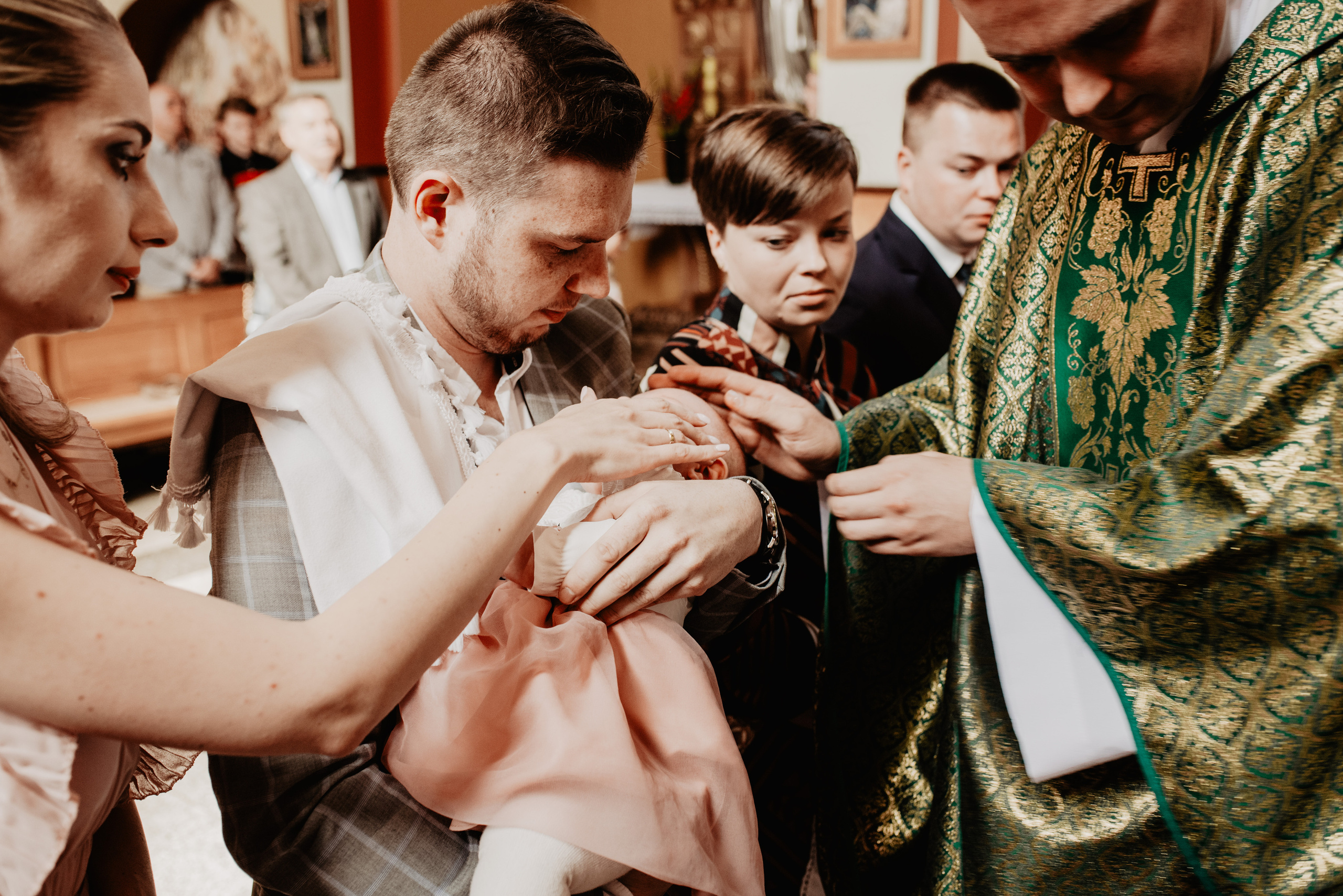 Chrzest Św. Zoi. Bałanda Fotografia – Sesje Kobiece, Rodzinne, Miłosne, Reportaże | Katowice Śląsk