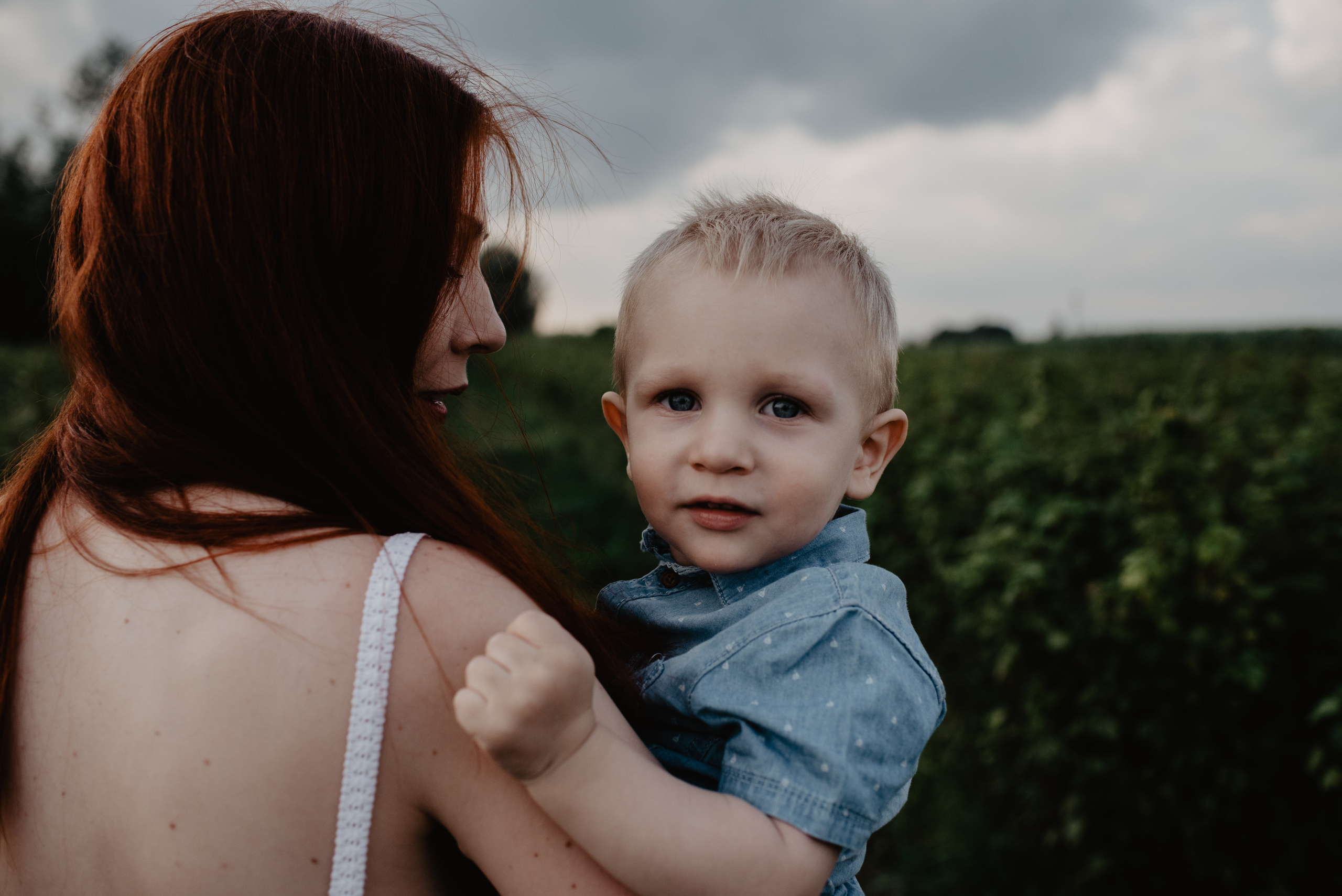 Sesja Rodzinna w polu. Bałanda Fotografia – Sesje Kobiece, Rodzinne, Miłosne, Reportaże | Katowice Śląsk