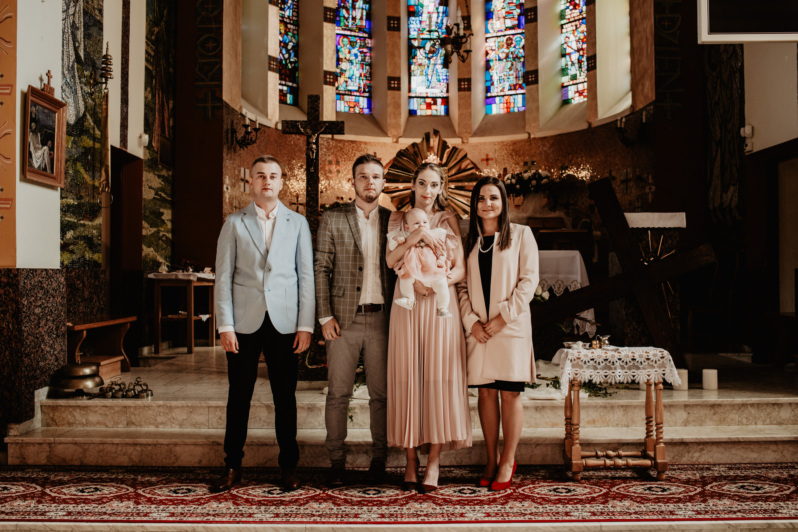 Chrzest Św. Zoi. Bałanda Fotografia – Sesje Kobiece, Rodzinne, Miłosne, Reportaże | Katowice Śląsk