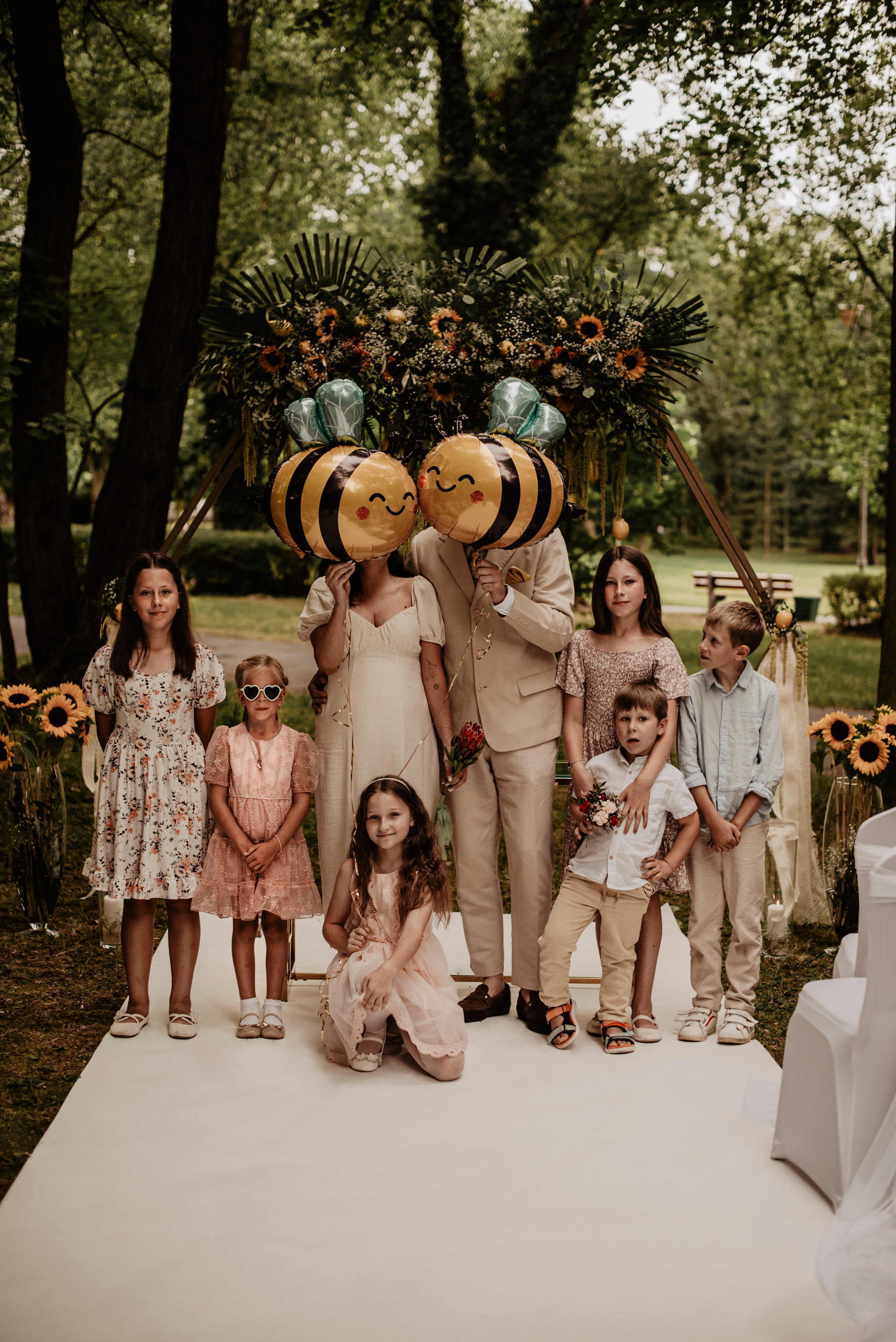 Plenerowy ślub Natalii i Krzysztofa w Restauracji - Patio Park Katowice. Bałanda Fotografia – Sesje Kobiece, Rodzinne, Miłosne, Reportaże | Katowice Śląsk