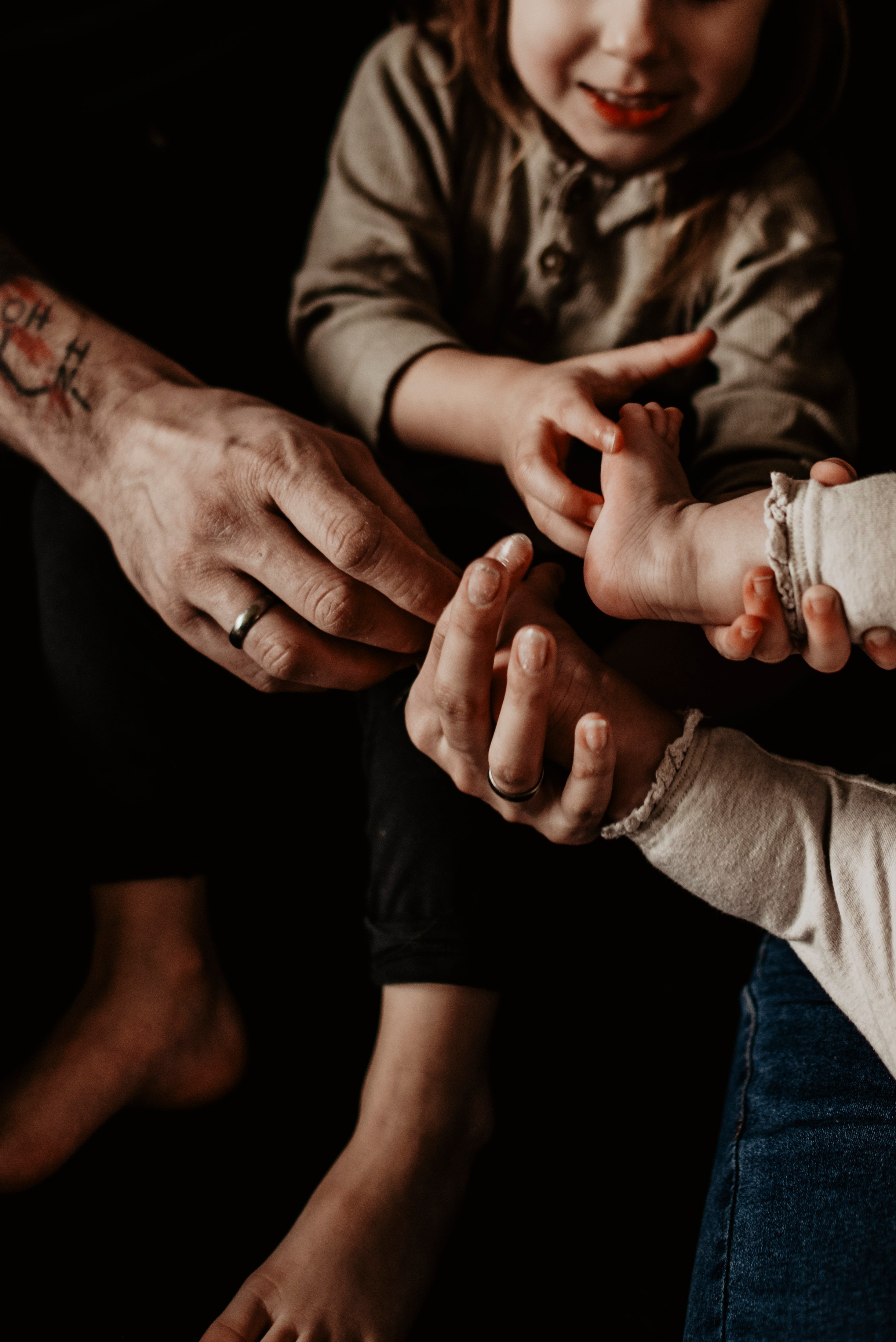 Domowa sesja.Aneta, Andrzej, Inka i Nela. Bałanda Fotografia – Sesje Kobiece, Rodzinne, Miłosne, Reportaże | Katowice Śląsk