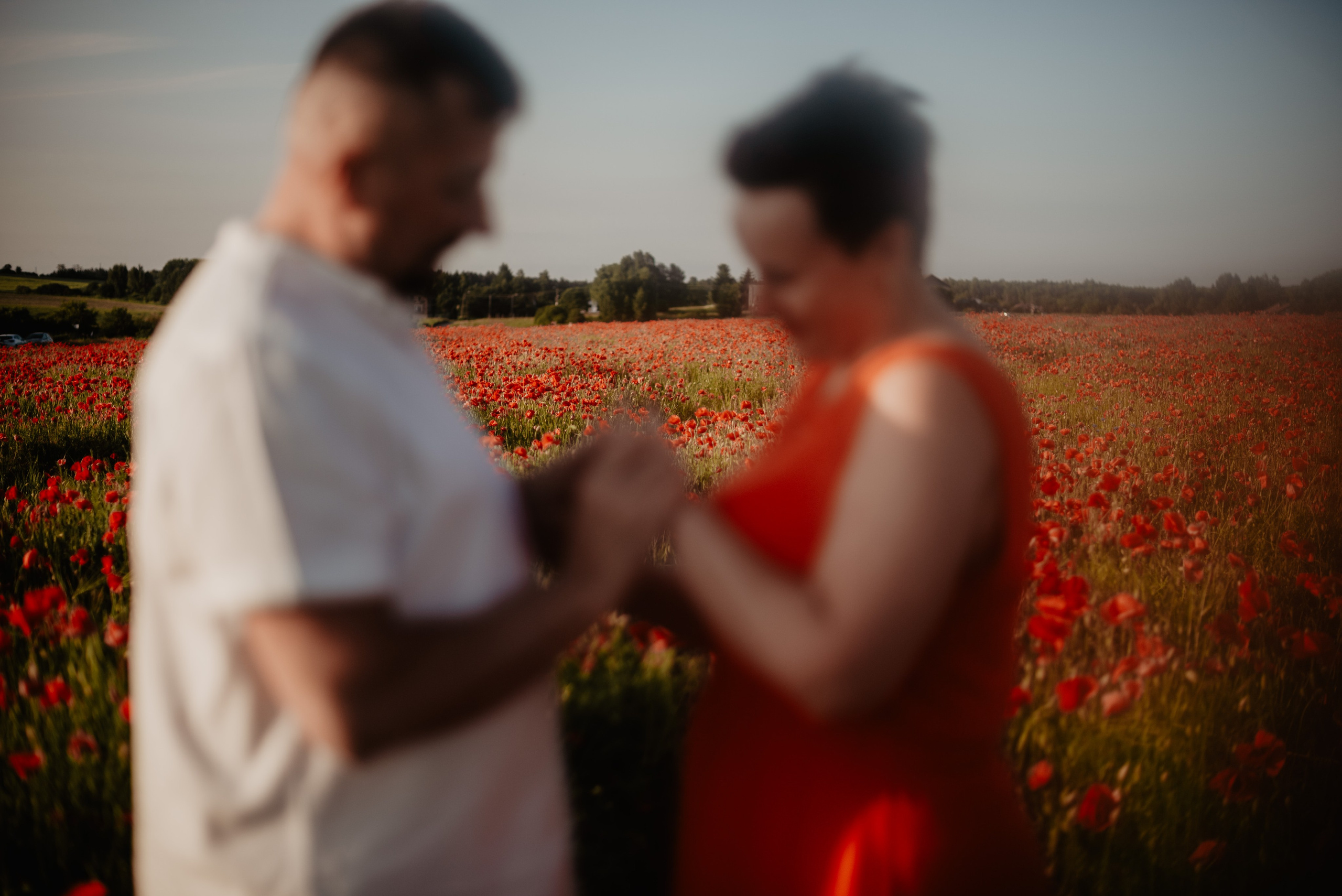 Kasia & Marcin. Pole makowe i zaskakujący finał sesji. Bałanda Fotografia – Sesje Kobiece, Rodzinne, Miłosne, Reportaże | Katowice Śląsk