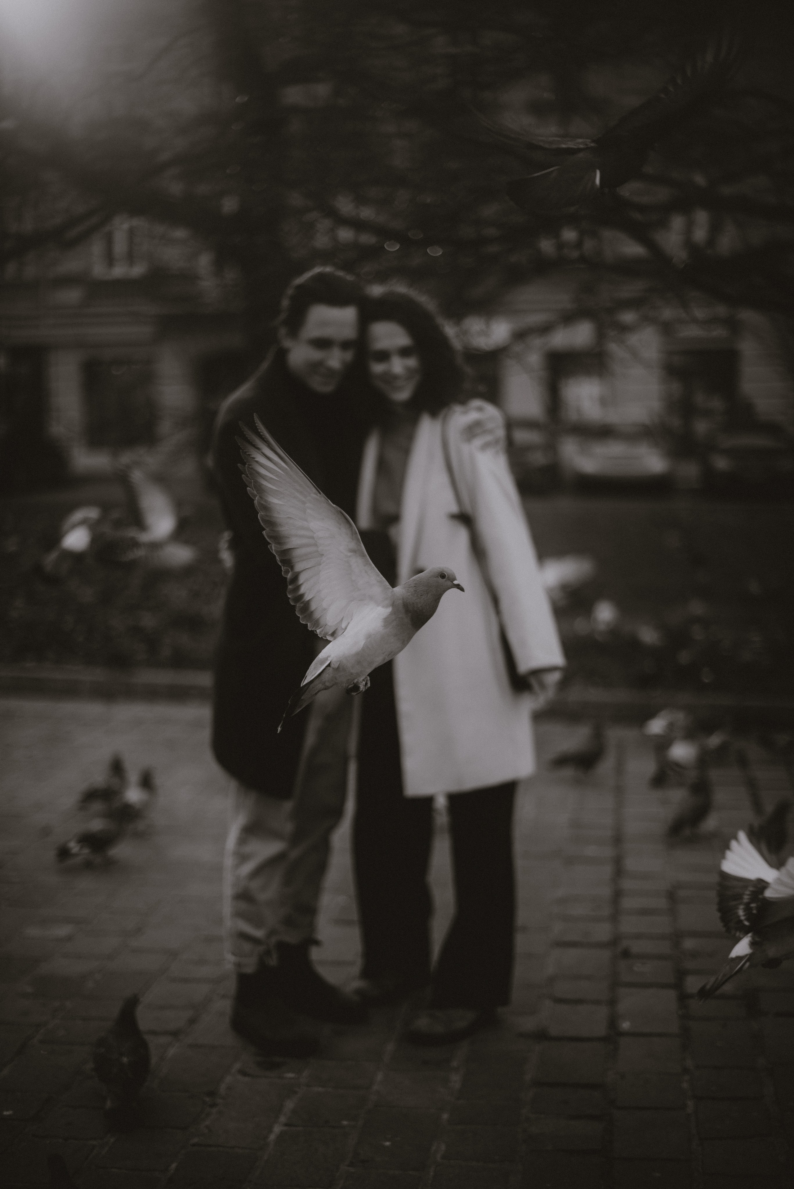 Magda i Patryk -romantyczny spacer po Krakowie. Bałanda Fotografia – Sesje Kobiece, Rodzinne, Miłosne, Reportaże | Katowice Śląsk