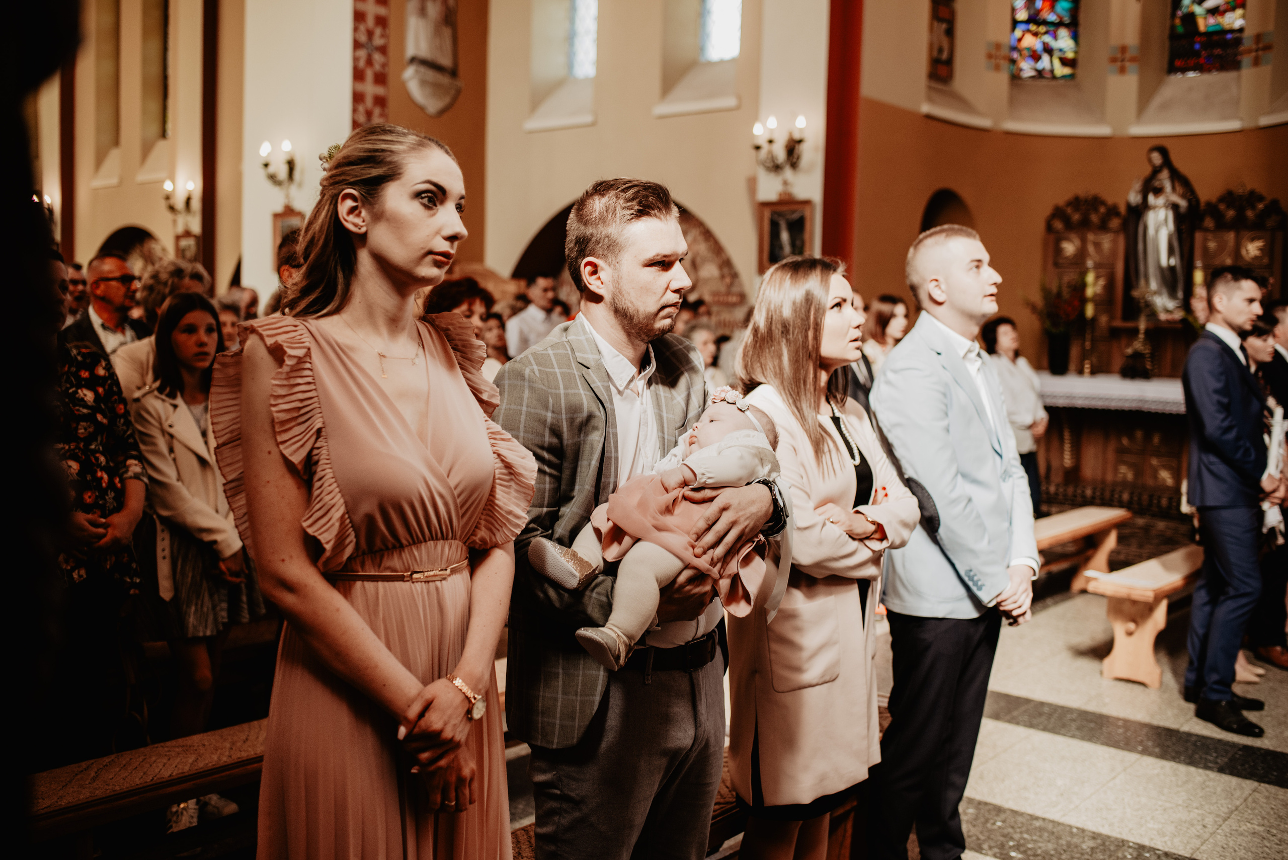 Chrzest Św. Zoi. Bałanda Fotografia – Sesje Kobiece, Rodzinne, Miłosne, Reportaże | Katowice Śląsk