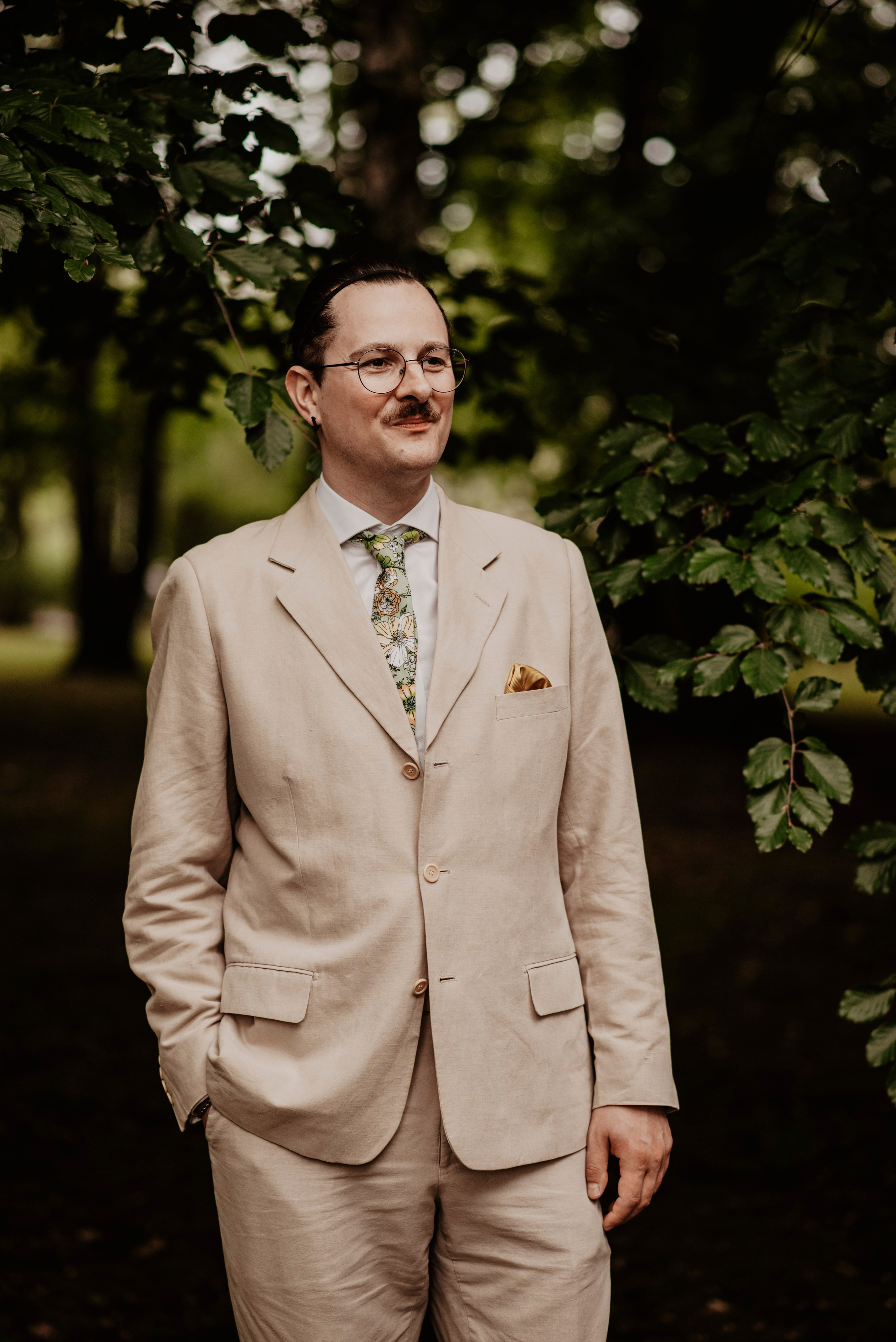 Plenerowy ślub Natalii i Krzysztofa w Restauracji - Patio Park Katowice. Bałanda Fotografia – Sesje Kobiece, Rodzinne, Miłosne, Reportaże | Katowice Śląsk