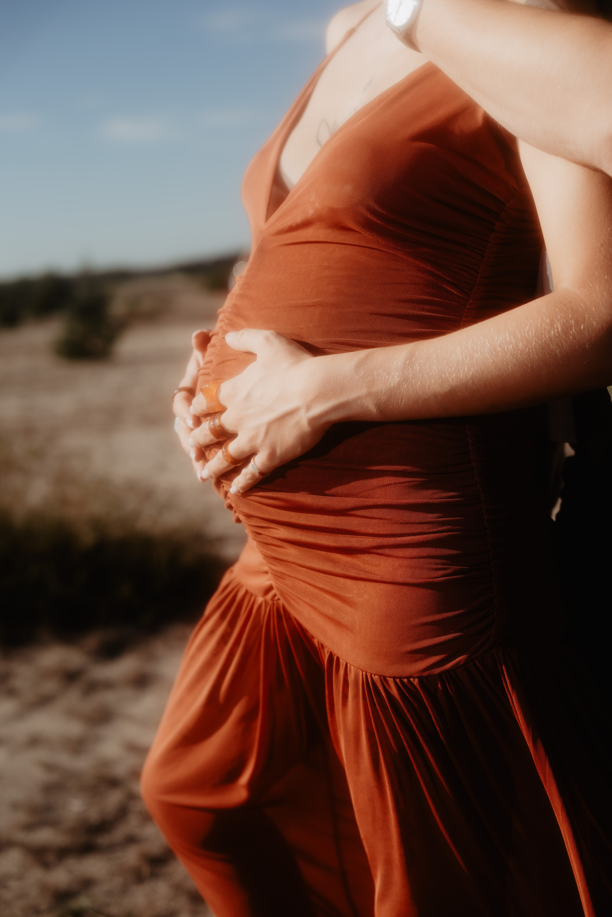 Sesja ciążowa Klaudii na Pustyni Błędowskiej. Bałanda Fotografia – Sesje Kobiece, Rodzinne, Miłosne, Reportaże | Katowice Śląsk