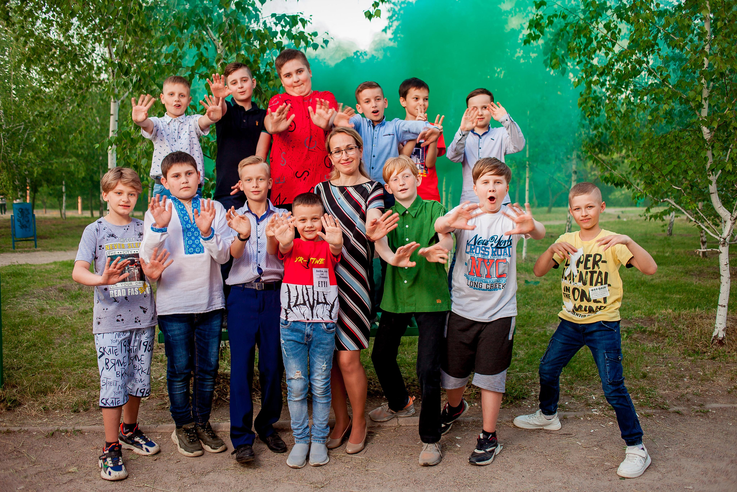 106 школа 4-г Бабурка. Фотограф Катерина Ковальчук