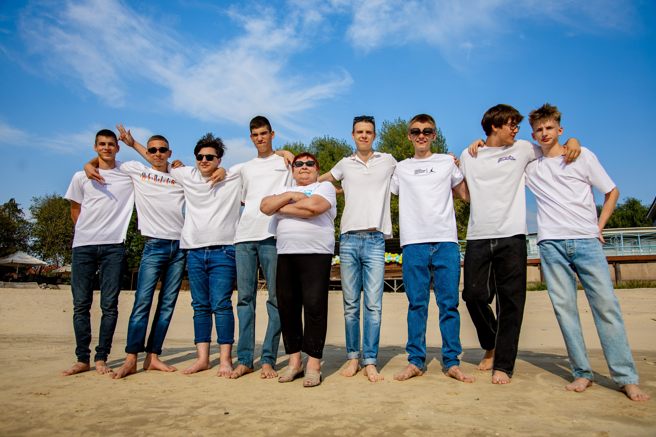 Вулична фотозйомка для школярів (Пляж). Фотограф Катерина Ковальчук