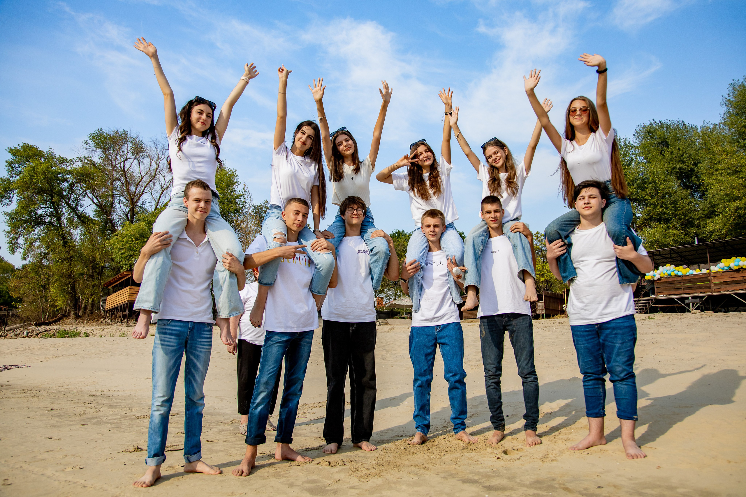 Вулична фотозйомка для школярів (Пляж). Фотограф Катерина Ковальчук