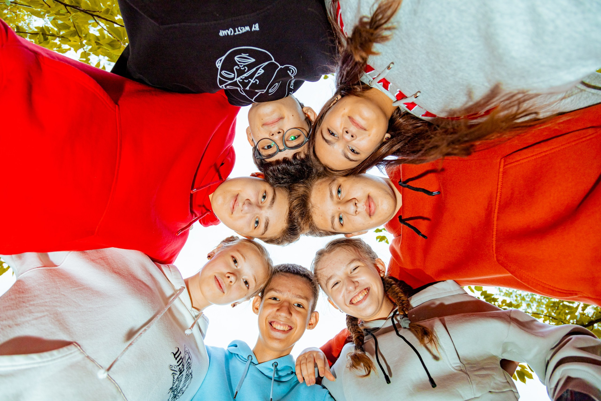 Вулична зйомка школярів (Дубова роща). Фотограф Катерина Ковальчук