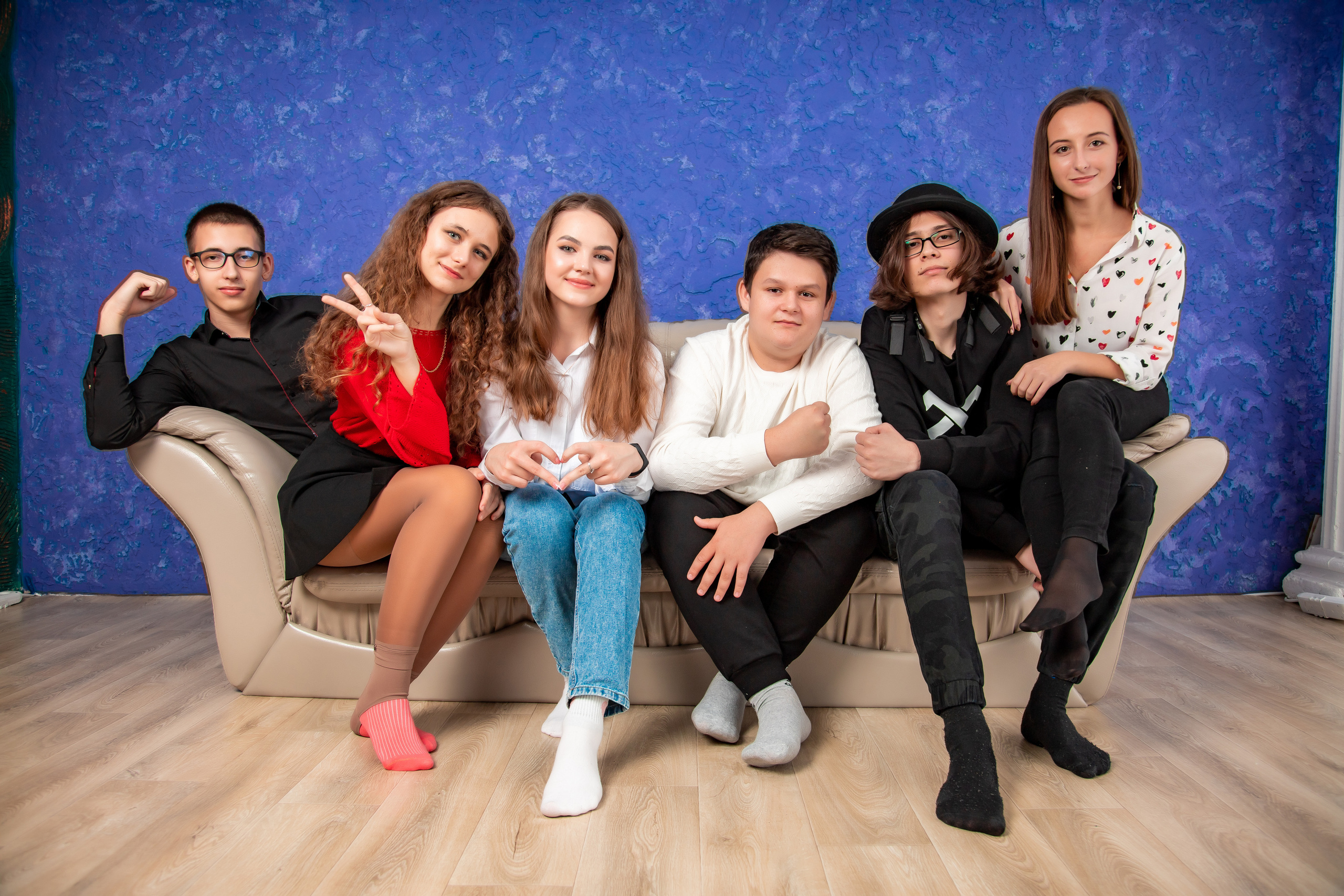 Шкільна студійна зйомка. Фотограф Катерина Ковальчук