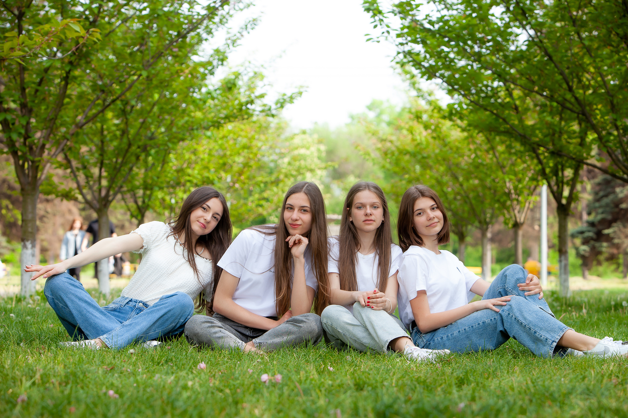 Вулична зйомка школярів (Дубова роща). Фотограф Катерина Ковальчук