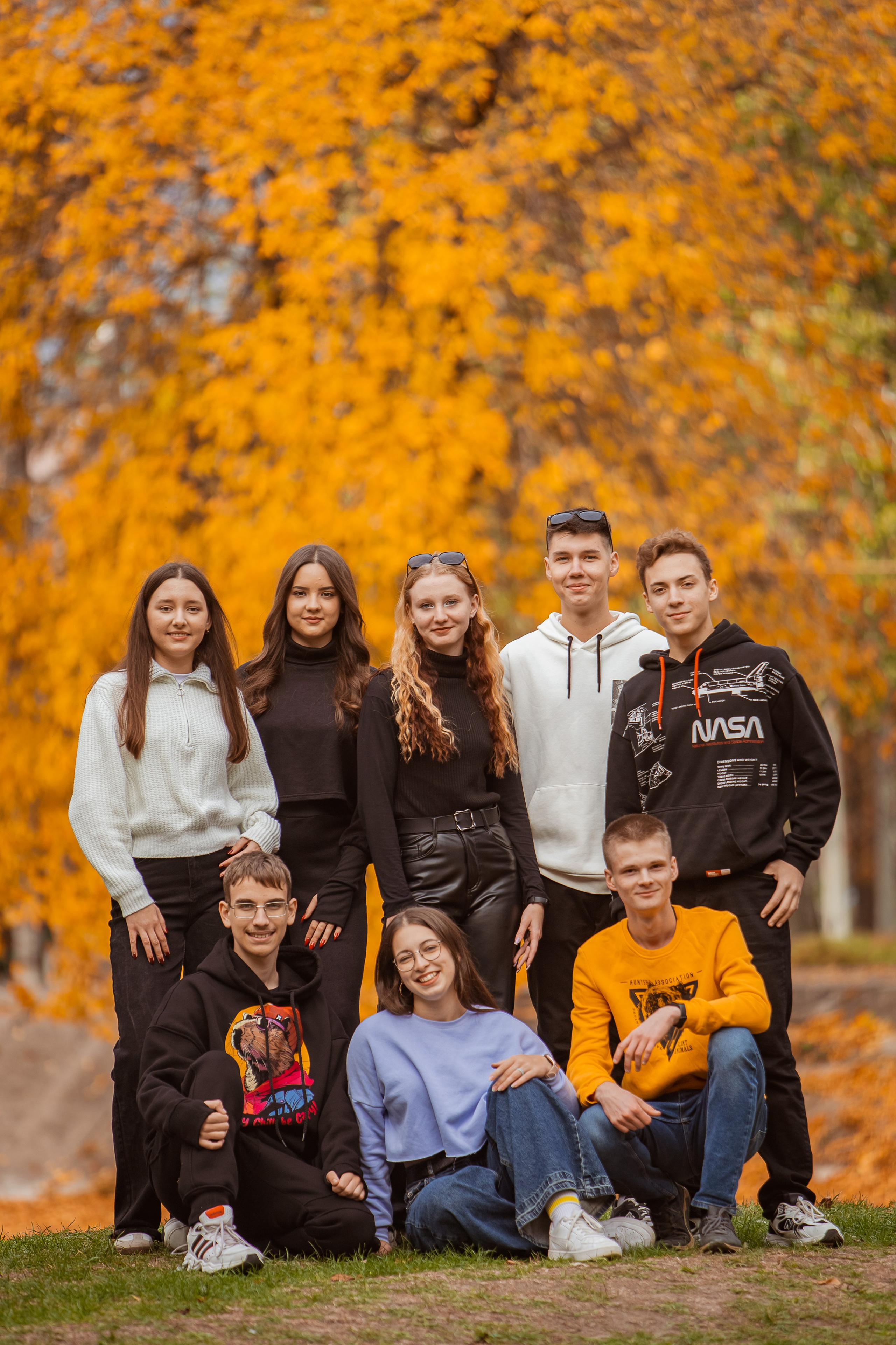 Вулична зйомка школярів (Дубова роща). Фотограф Катерина Ковальчук