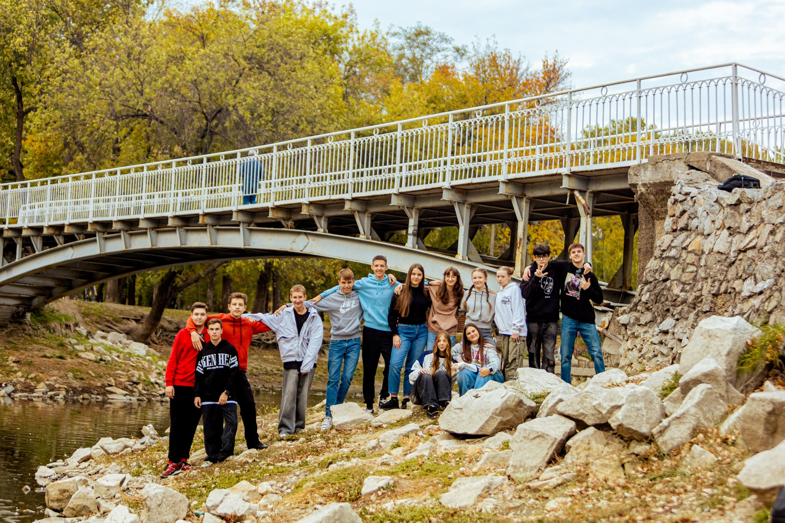 Вулична зйомка школярів (Дубова роща). Фотограф Катерина Ковальчук
