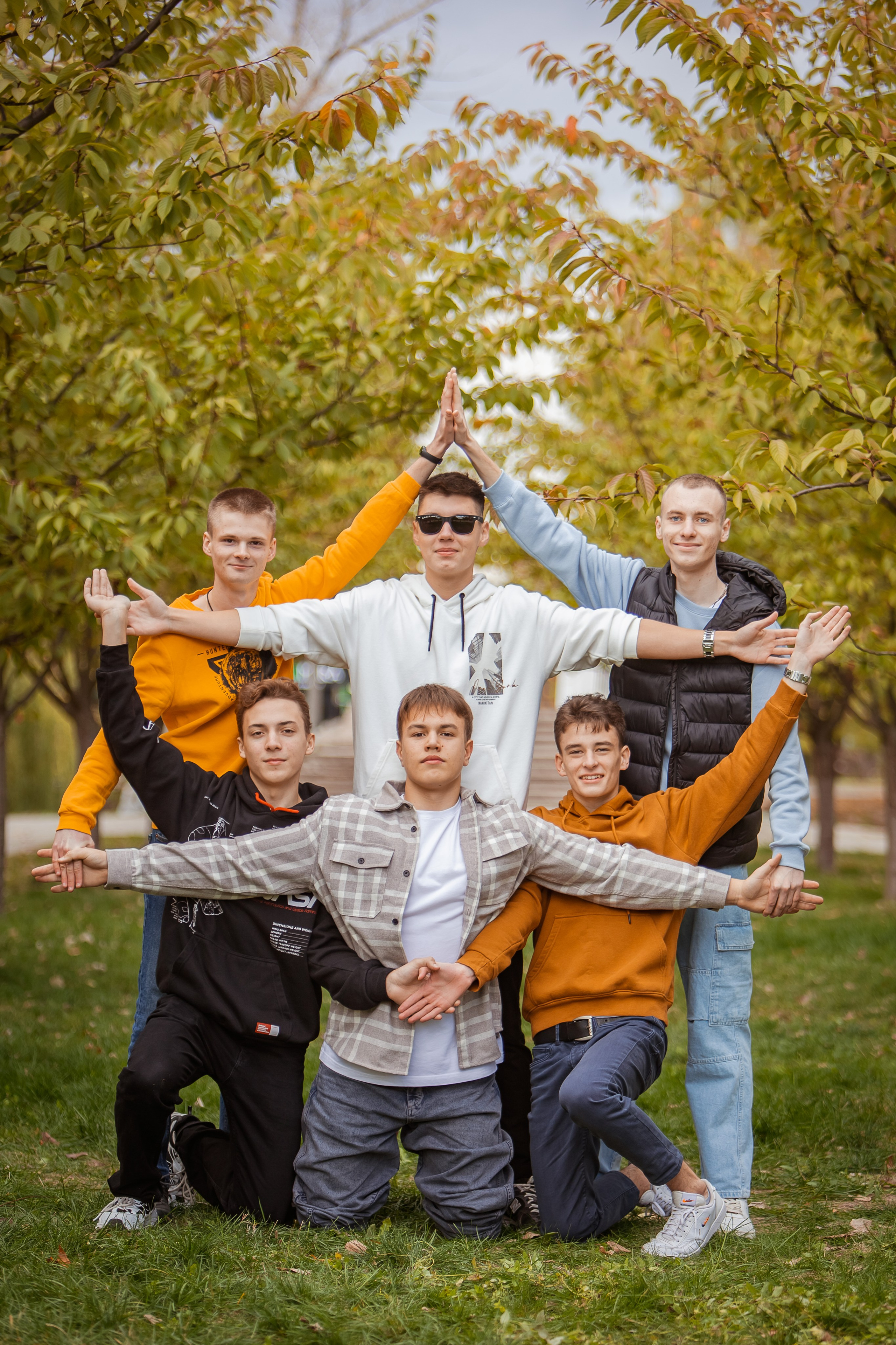 Вулична зйомка школярів (Дубова роща). Фотограф Катерина Ковальчук