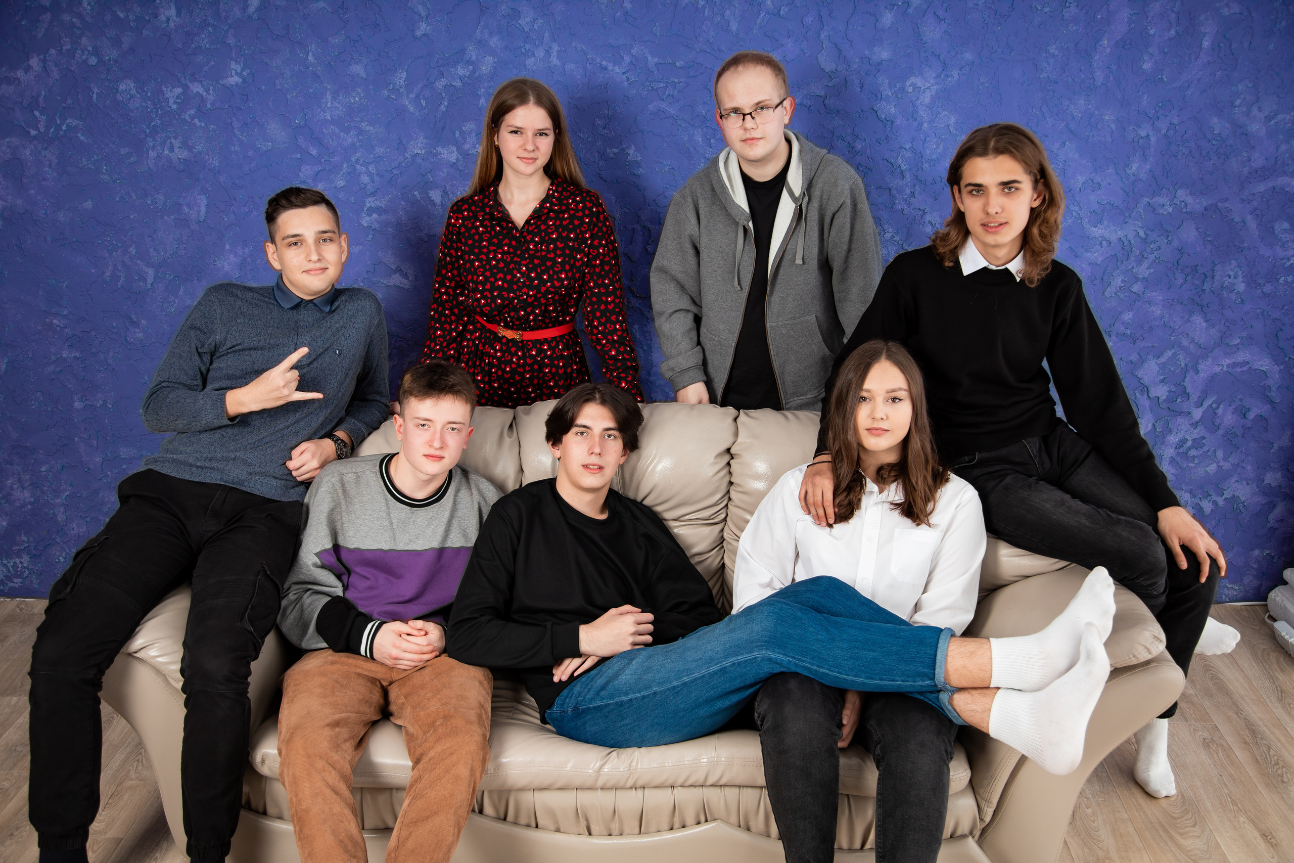 Шкільна студійна зйомка. Фотограф Катерина Ковальчук