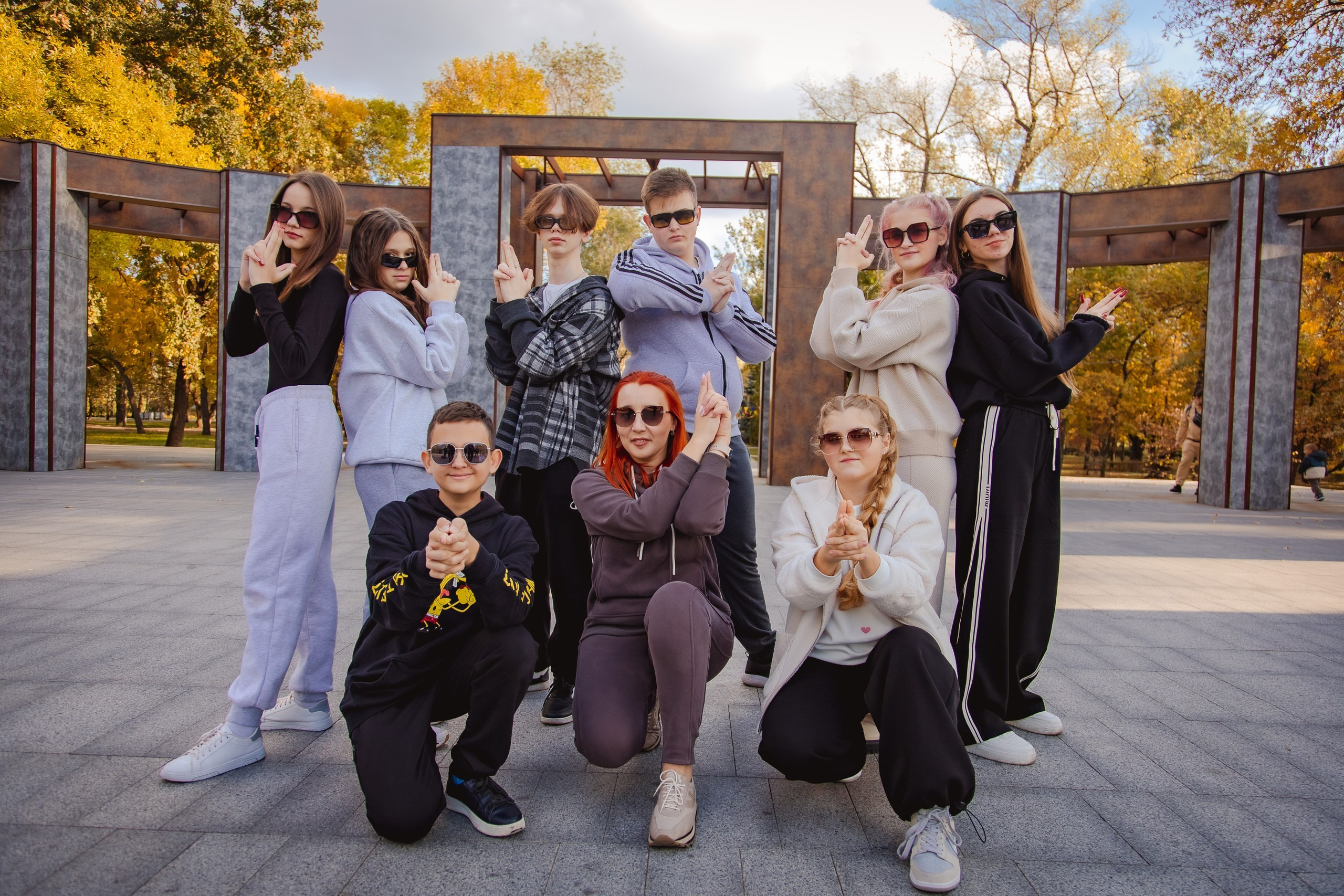 Вулична зйомка школярів (Дубова роща). Фотограф Катерина Ковальчук