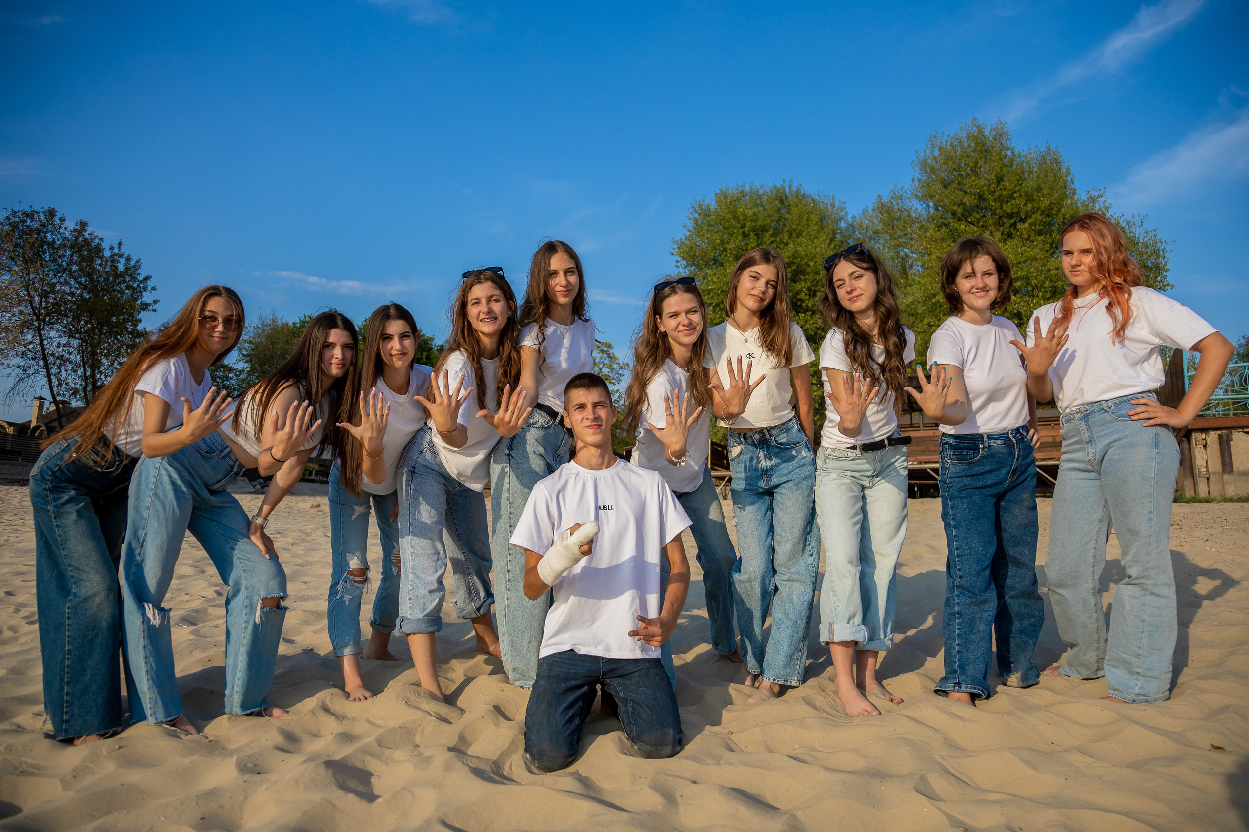 Вулична фотозйомка для школярів (Пляж). Фотограф Катерина Ковальчук