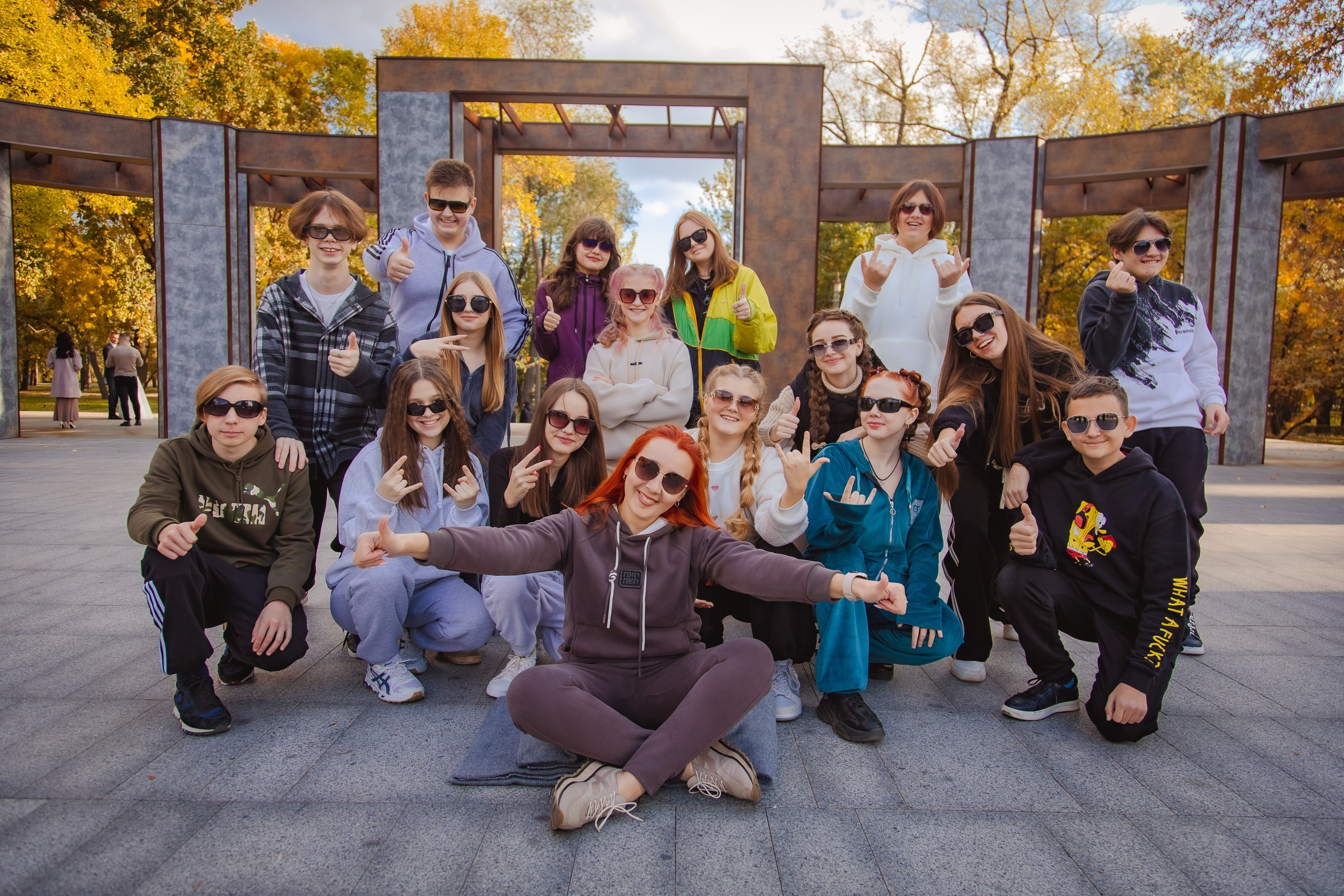 Вулична зйомка школярів (Дубова роща). Фотограф Катерина Ковальчук