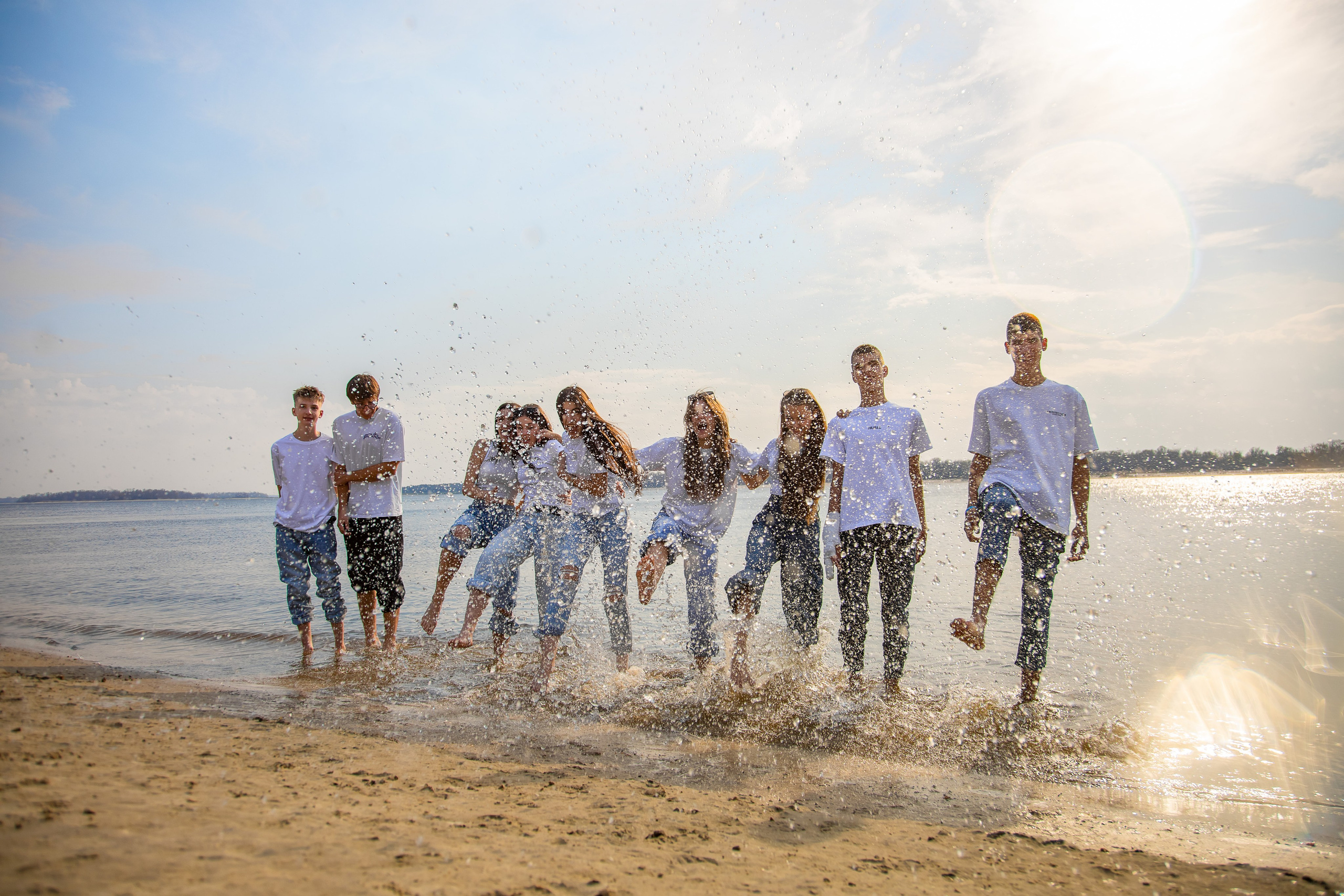 Вулична фотозйомка для школярів (Пляж). Фотограф Катерина Ковальчук