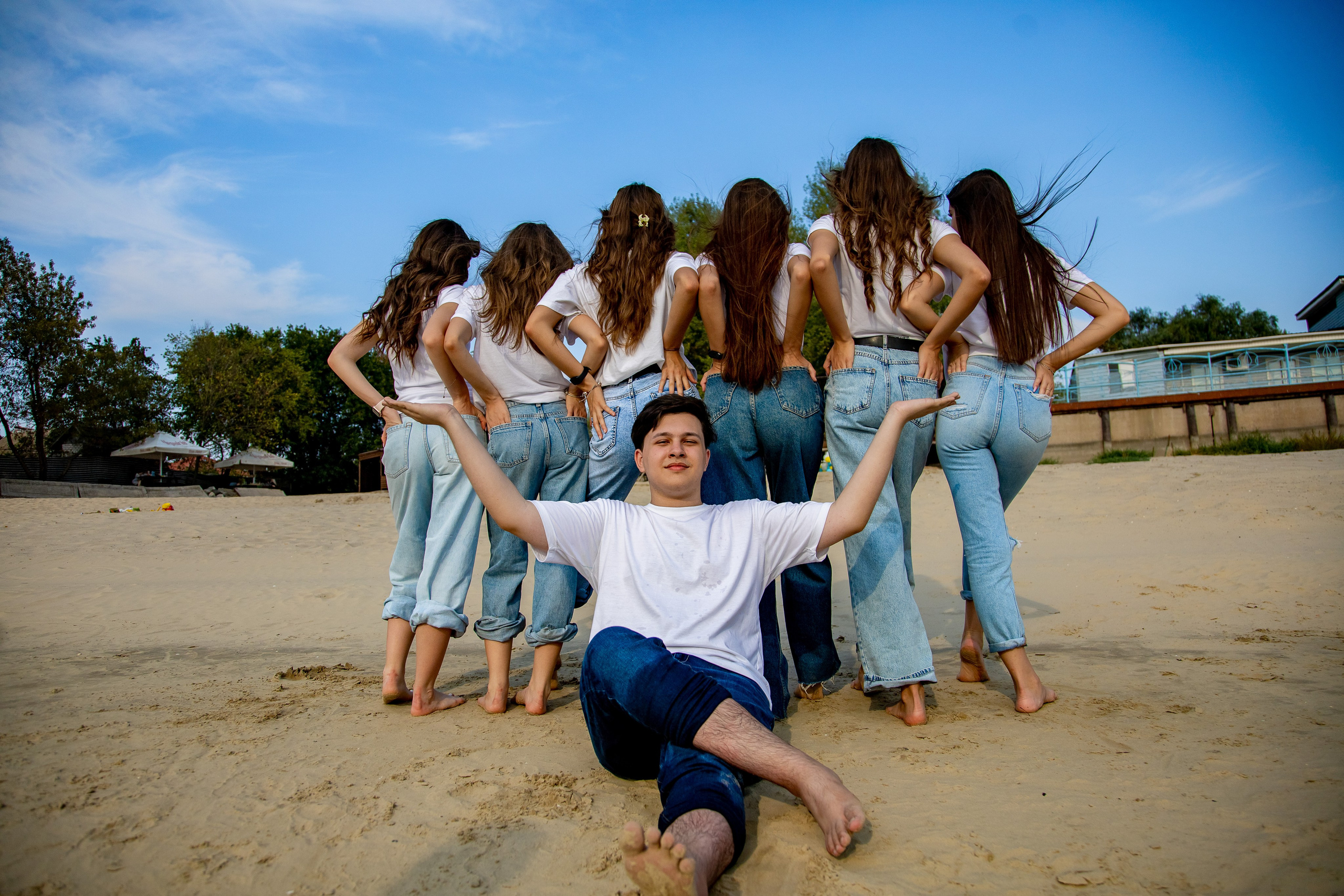 Вулична фотозйомка для школярів (Пляж). Фотограф Катерина Ковальчук