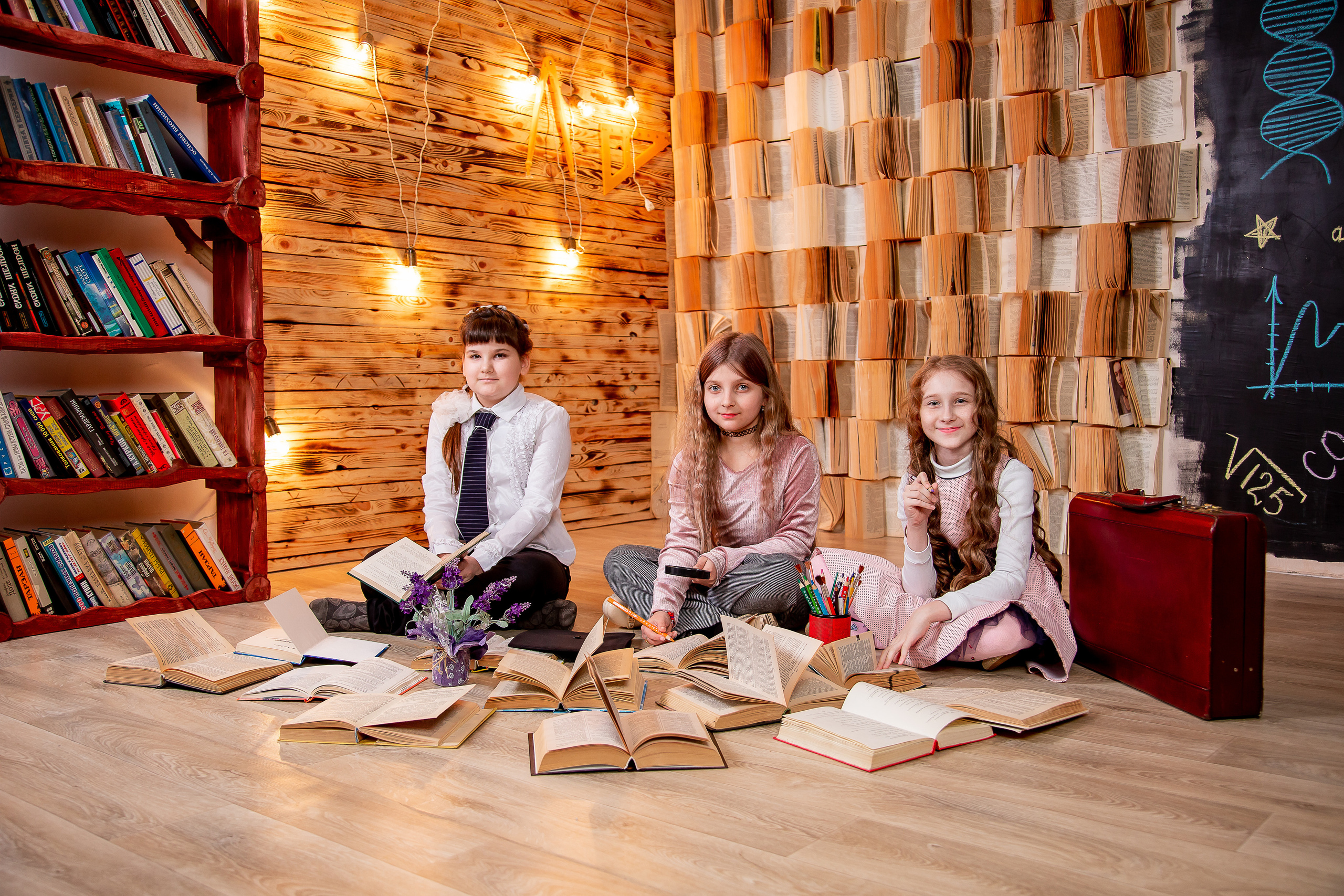 Шкільна студійна зйомка. Фотограф Катерина Ковальчук