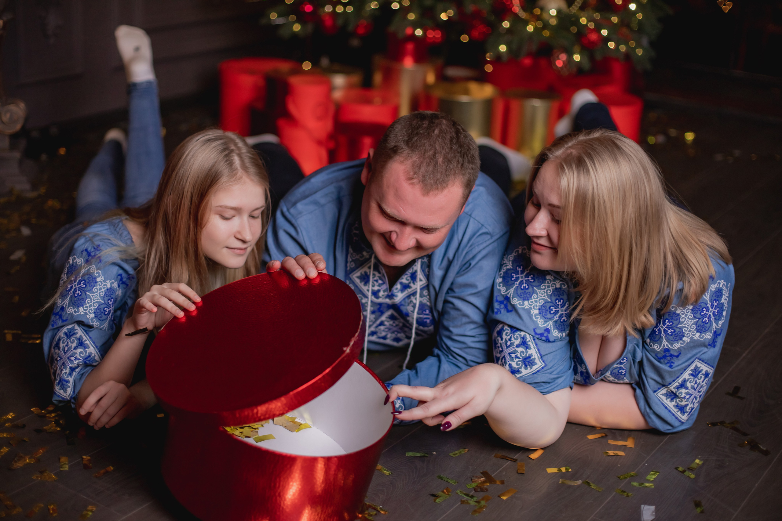 Новорічні студійні. Фотограф Катерина Ковальчук