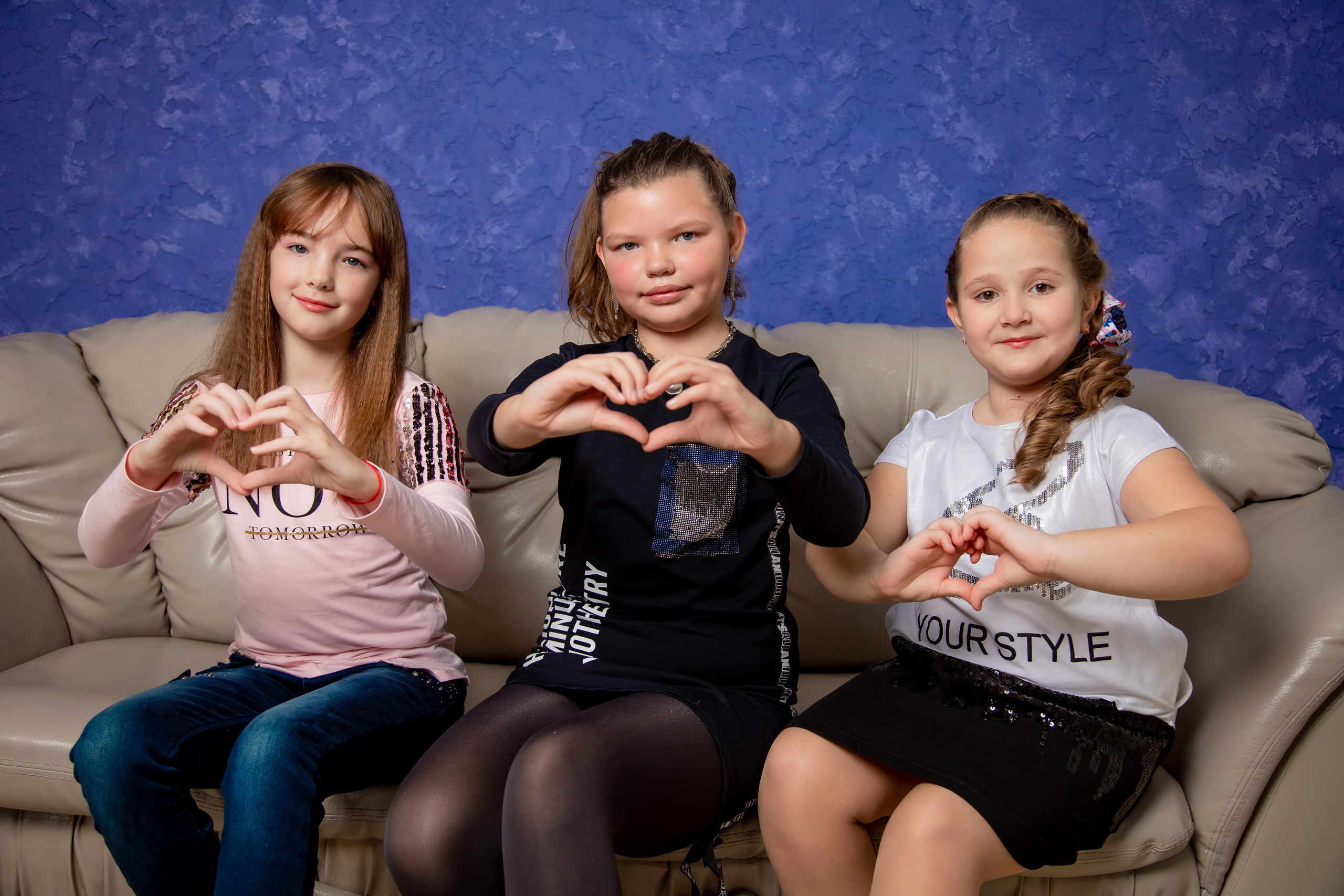 Шкільна студійна зйомка. Фотограф Катерина Ковальчук