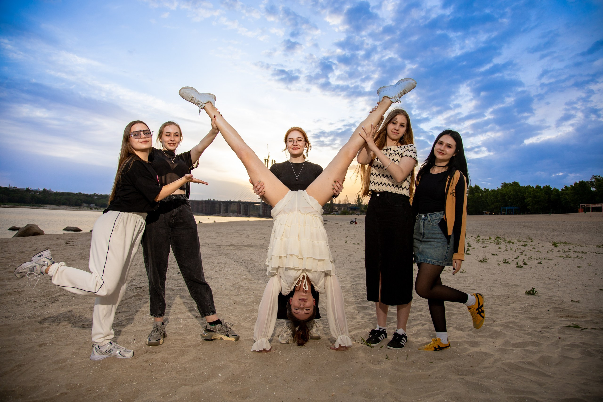 Нічна зйомка школярів. Фотограф Катерина Ковальчук