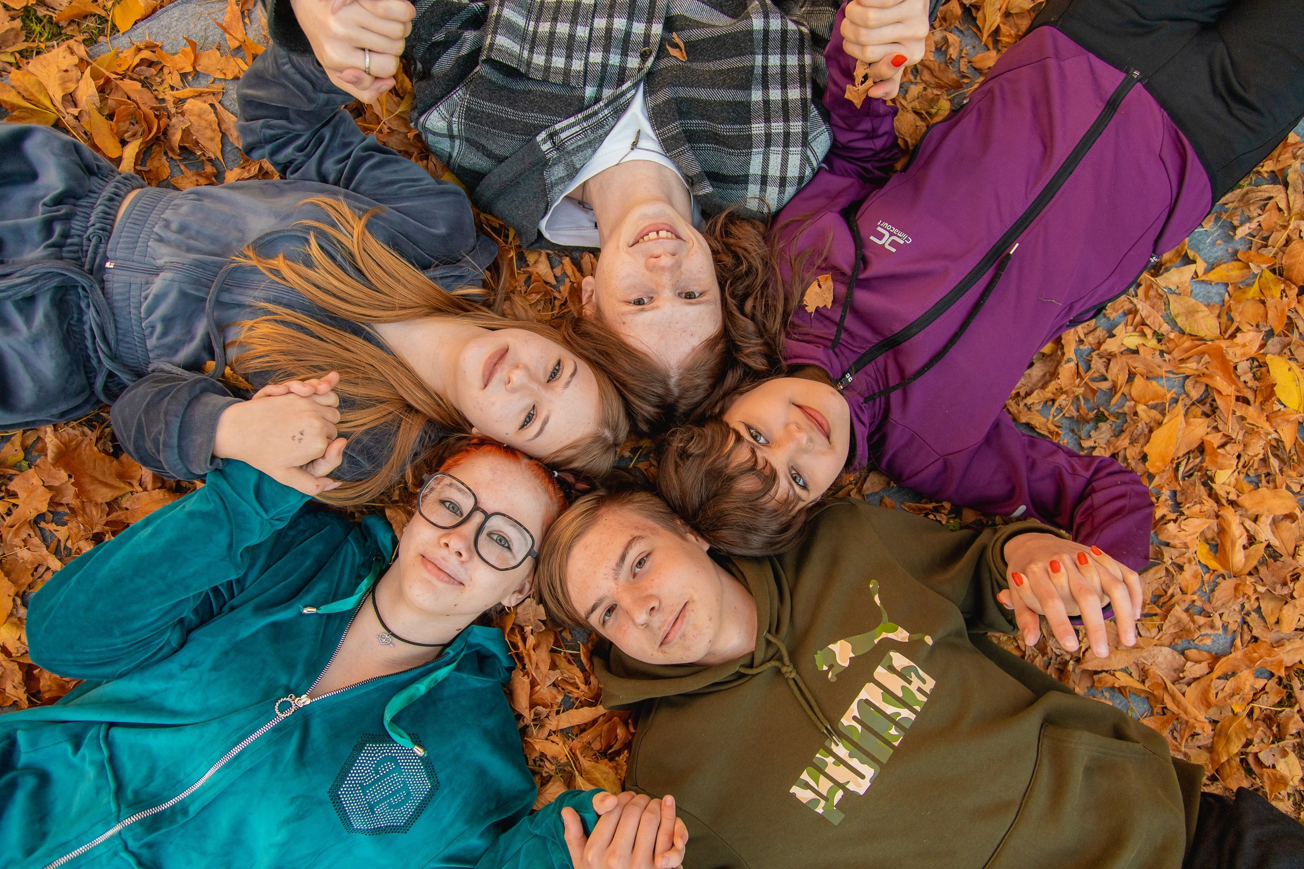 Вулична зйомка школярів (Дубова роща). Фотограф Катерина Ковальчук