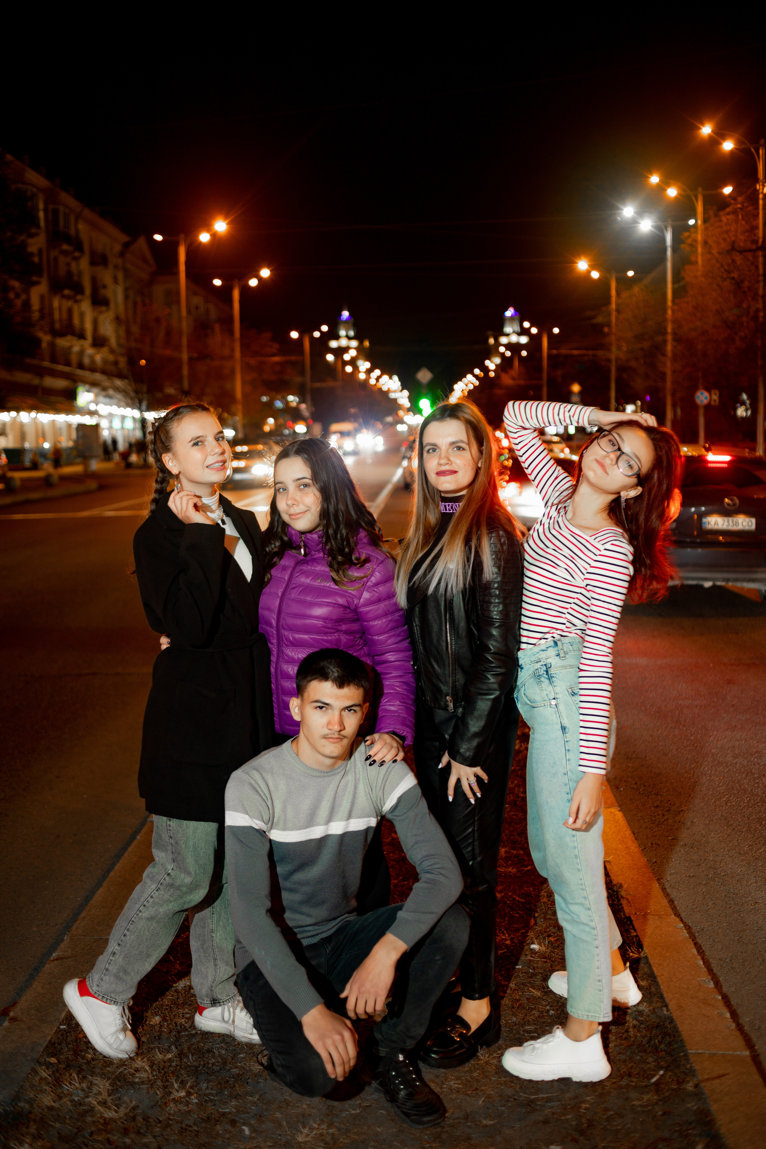 Ночная съемка 11-Б, школа № 3 г.Вольнянск. Фотограф Катерина Ковальчук