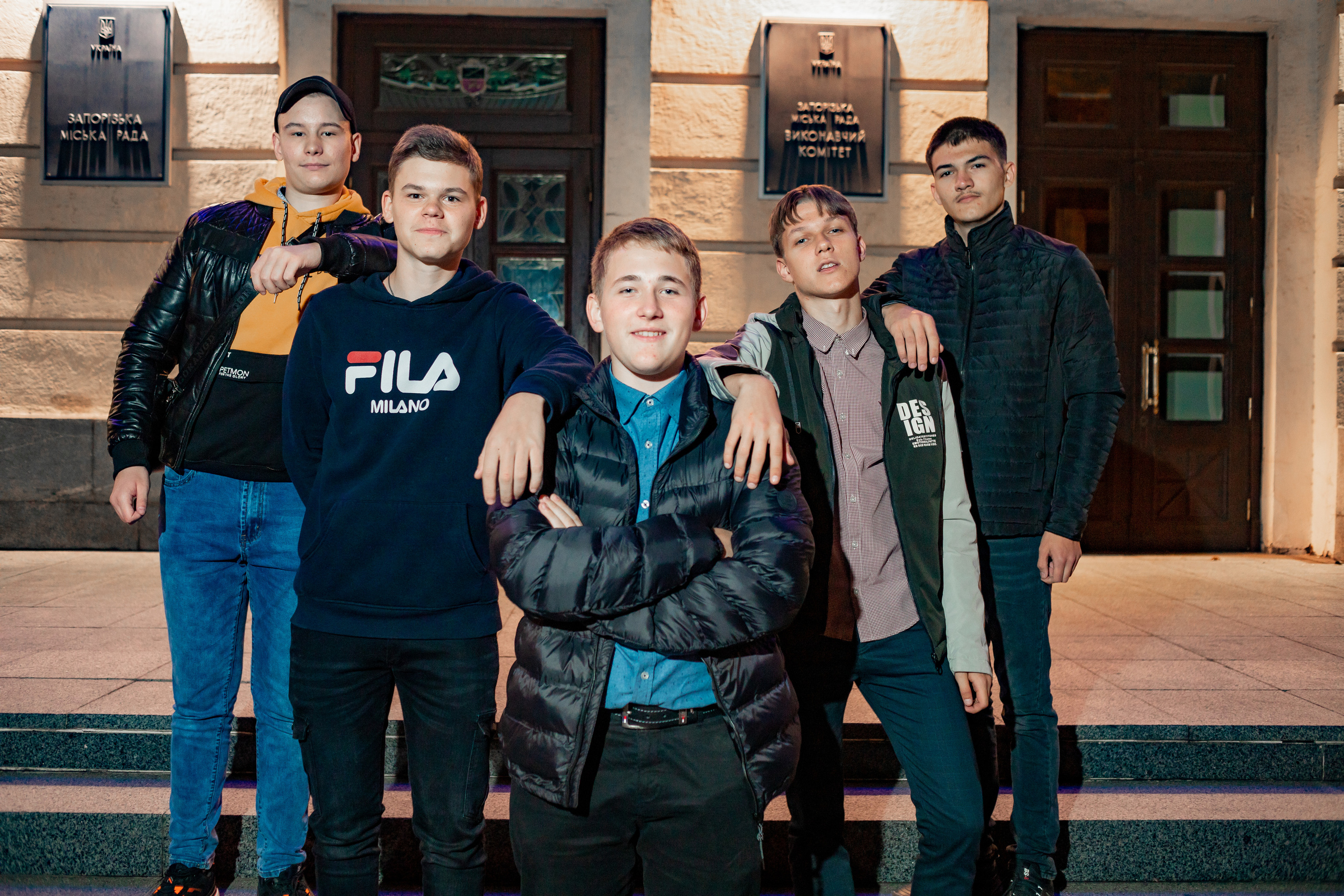 Ночная съемка 11-Б, школа № 3 г.Вольнянск. Фотограф Катерина Ковальчук