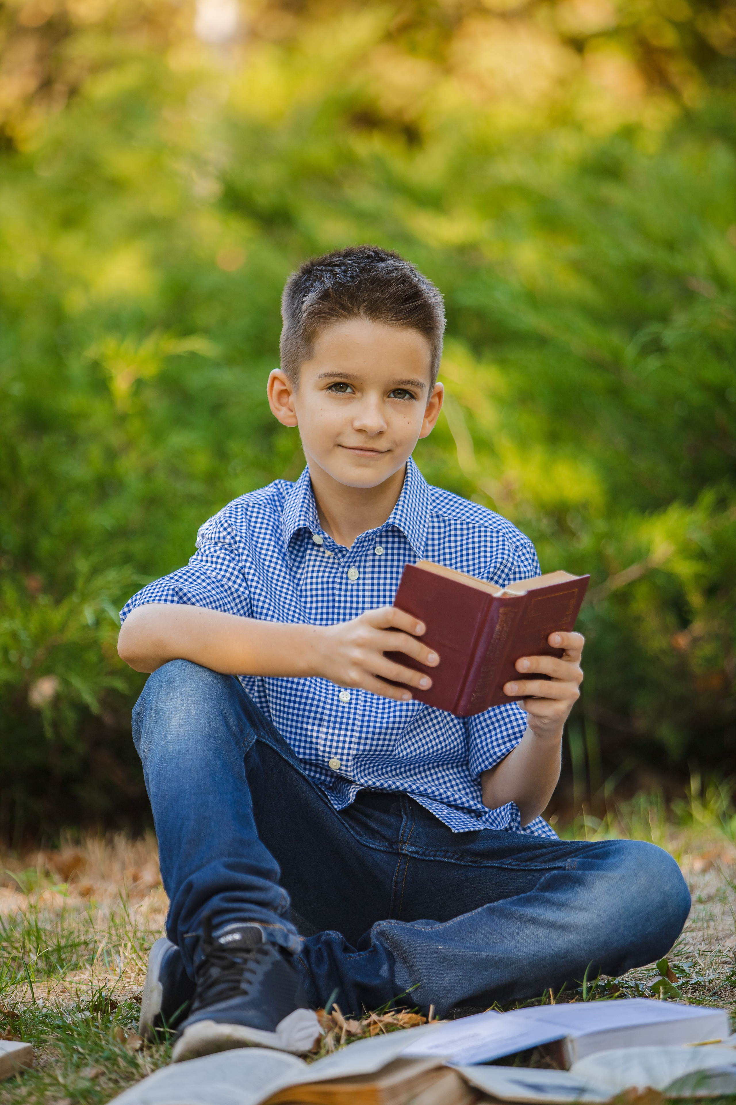 Портрети школярів на природі. Фотограф Катерина Ковальчук