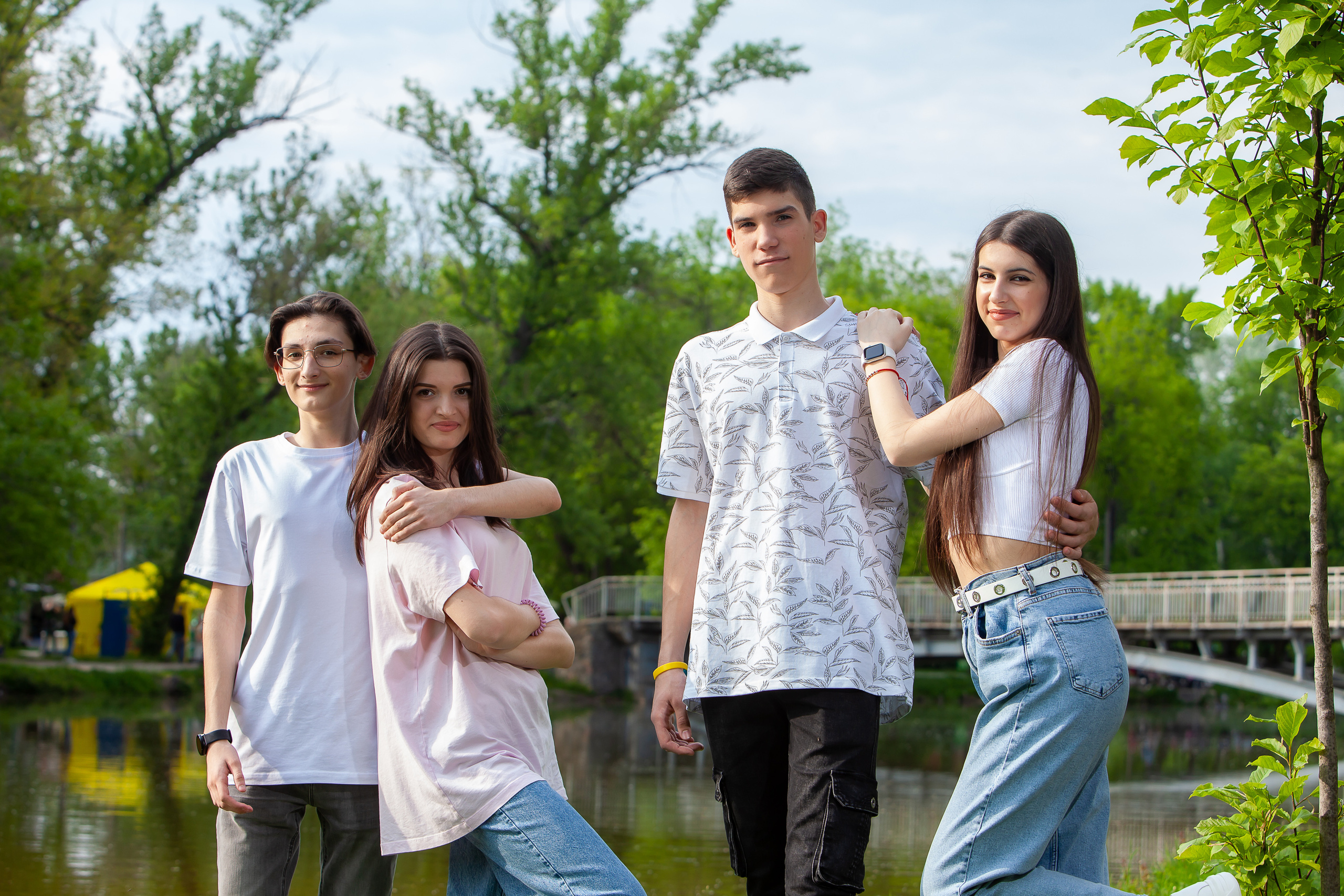 Вулична зйомка школярів (Дубова роща). Фотограф Катерина Ковальчук