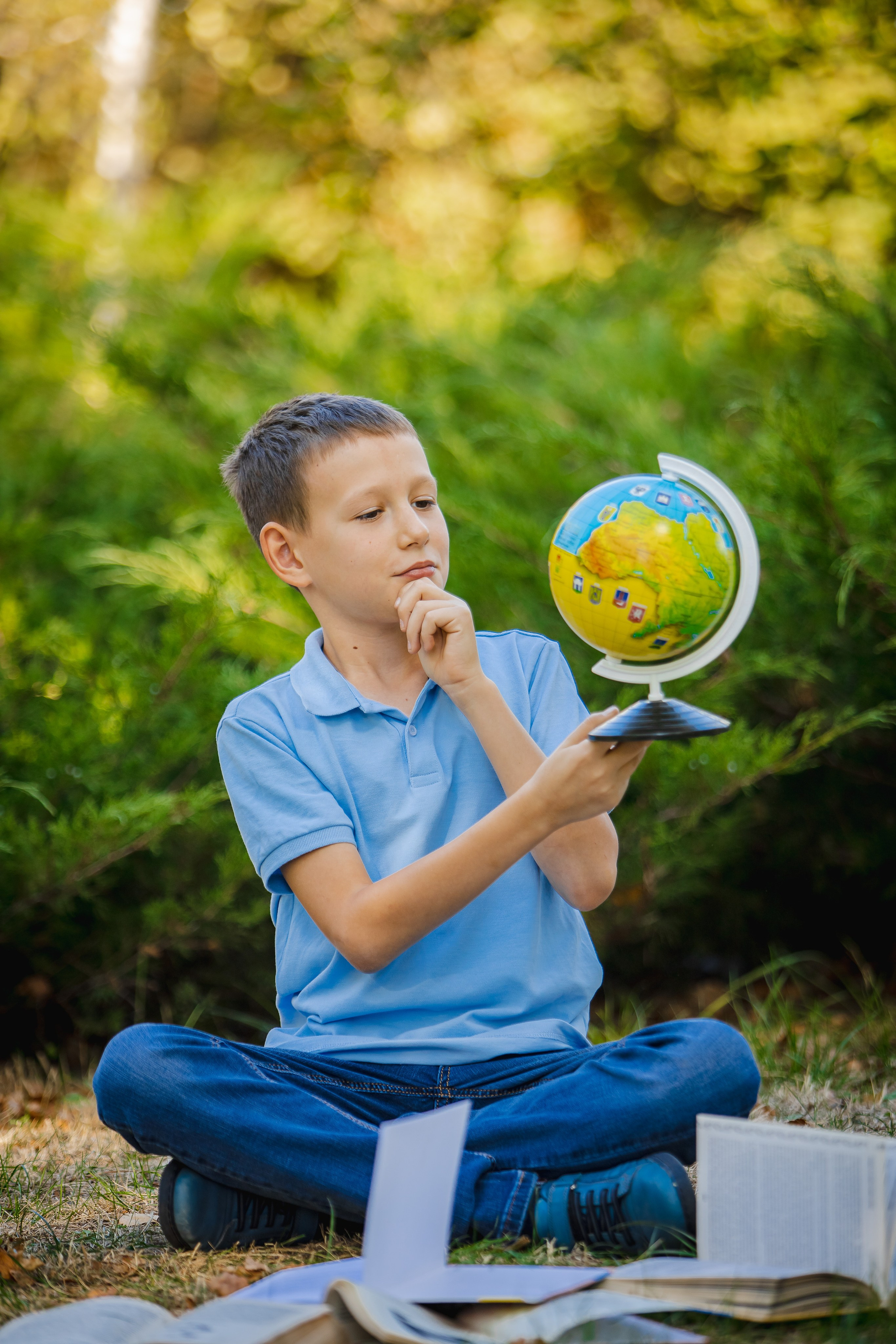 Портрети школярів на природі. Фотограф Катерина Ковальчук