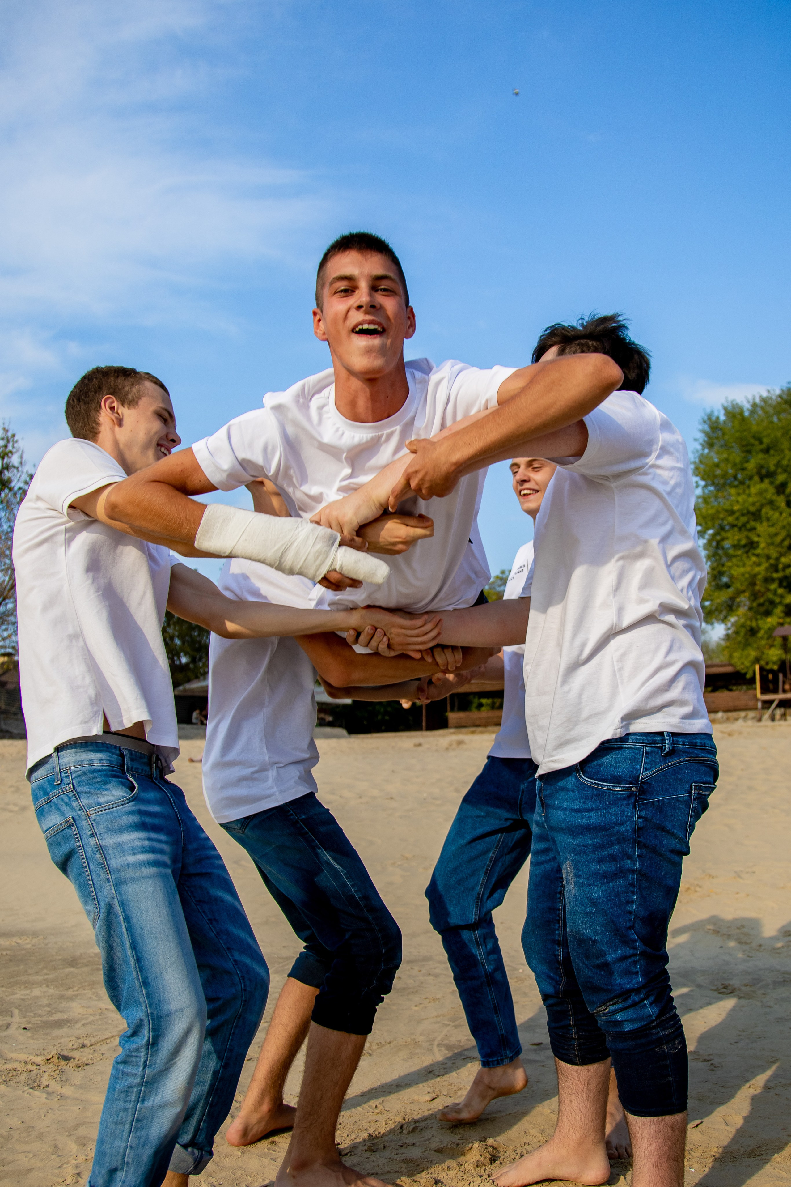 Вулична фотозйомка для школярів (Пляж). Фотограф Катерина Ковальчук